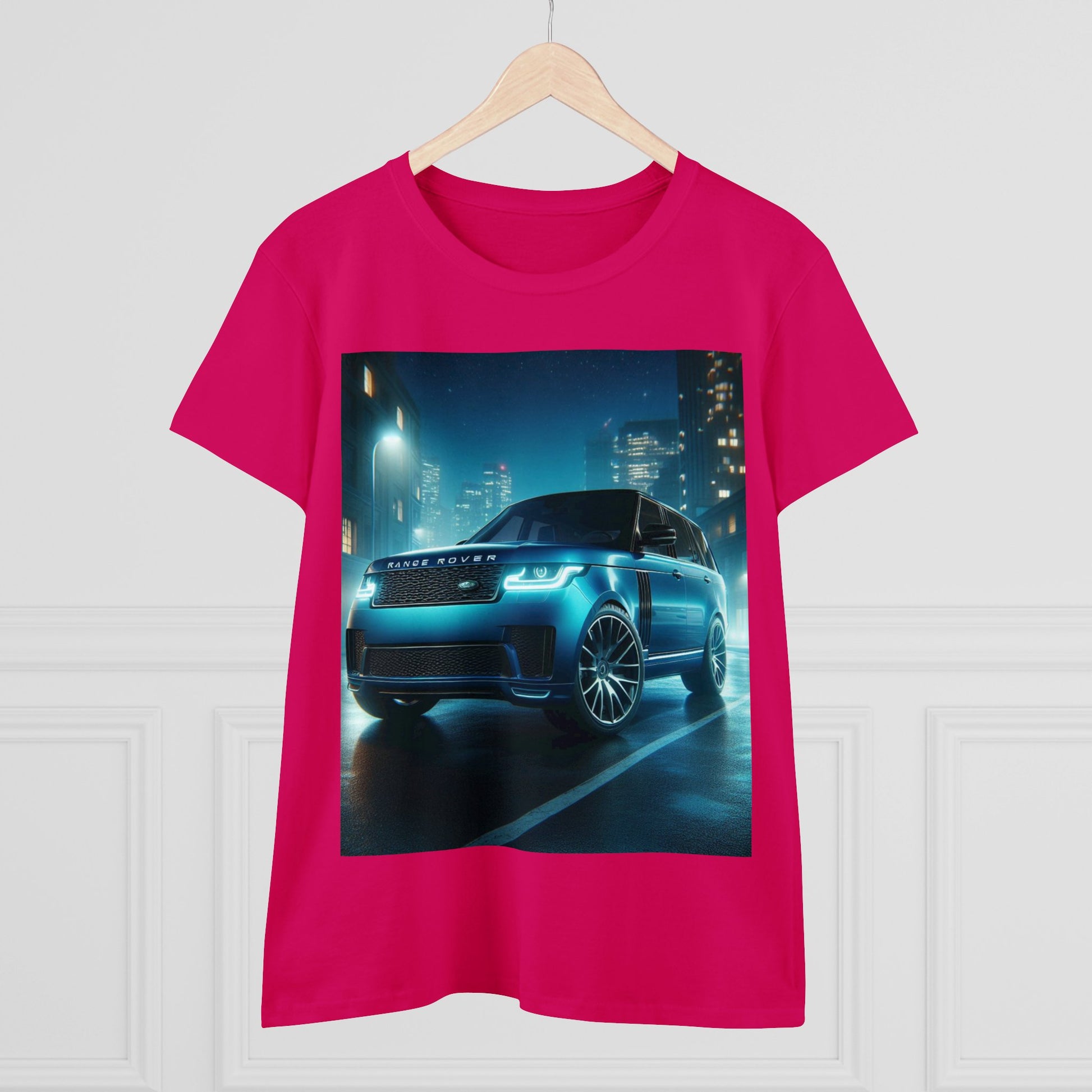 Blue Range Rover T-Shirt T-Shirt Printify