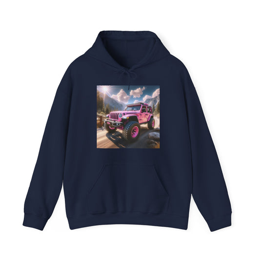 Pink Rubicon Hoodie Hoodie Printify Navy S