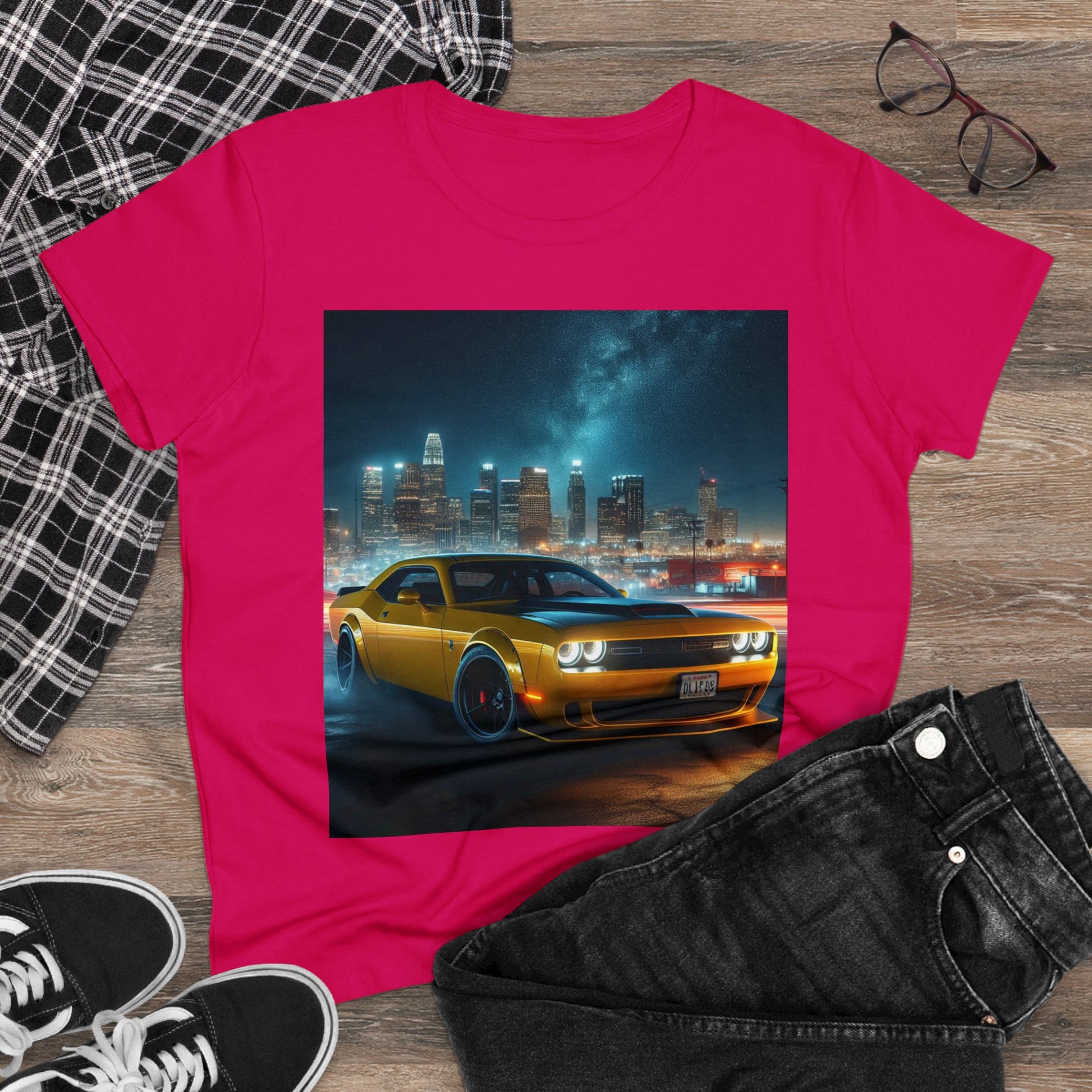 Yellow Challenger T-Shirt T-Shirt Printify