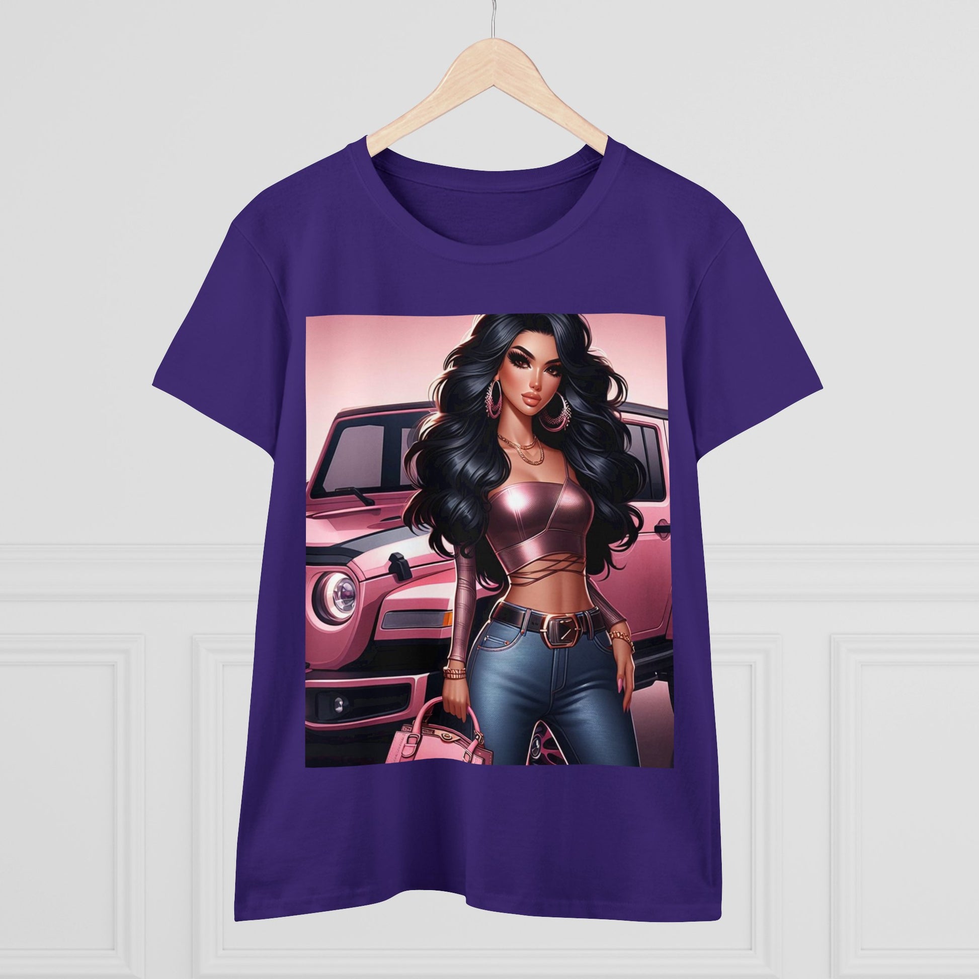 Pink Luxury T-Shirt T-Shirt Printify