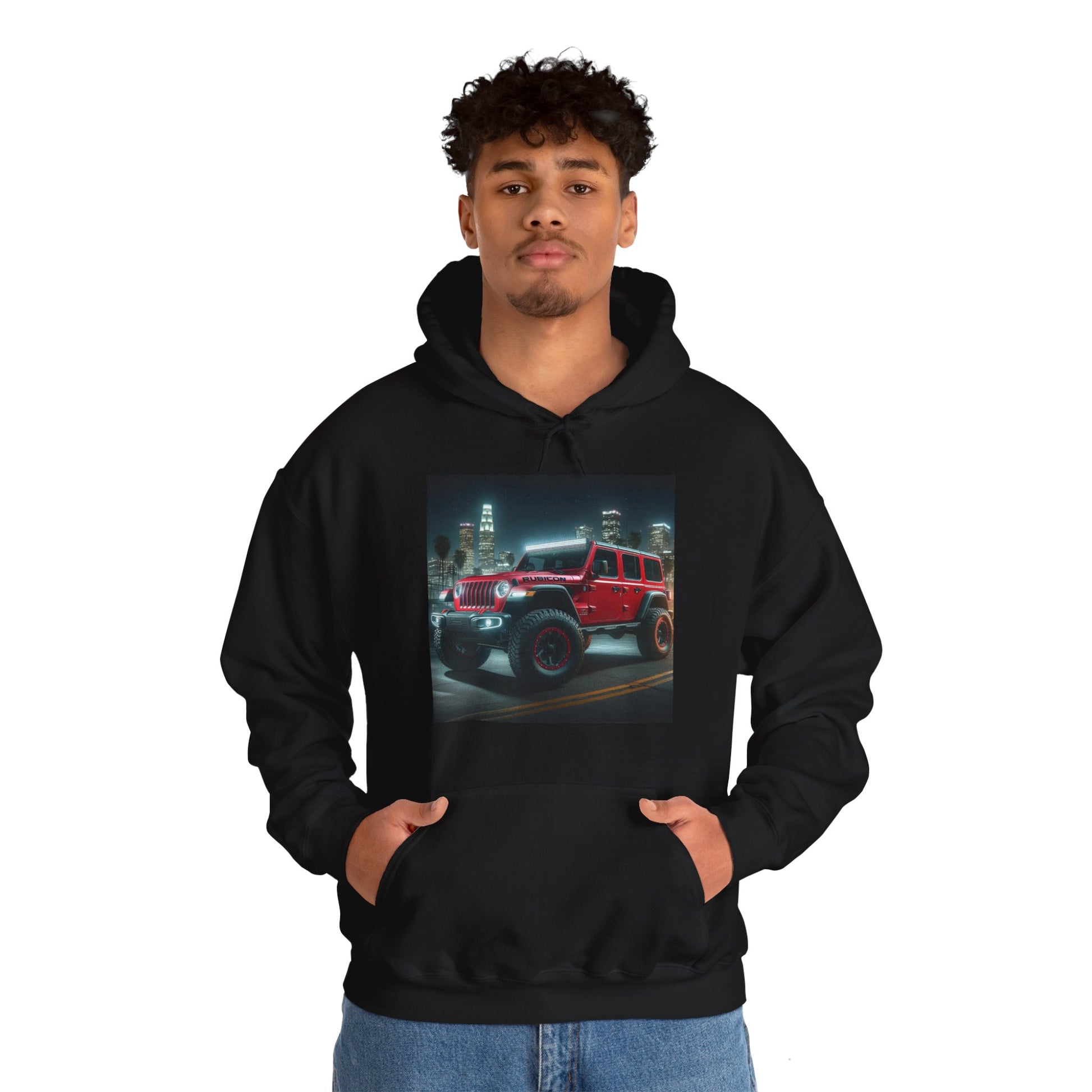 Red Rubicon Hoodie Hoodie Printify