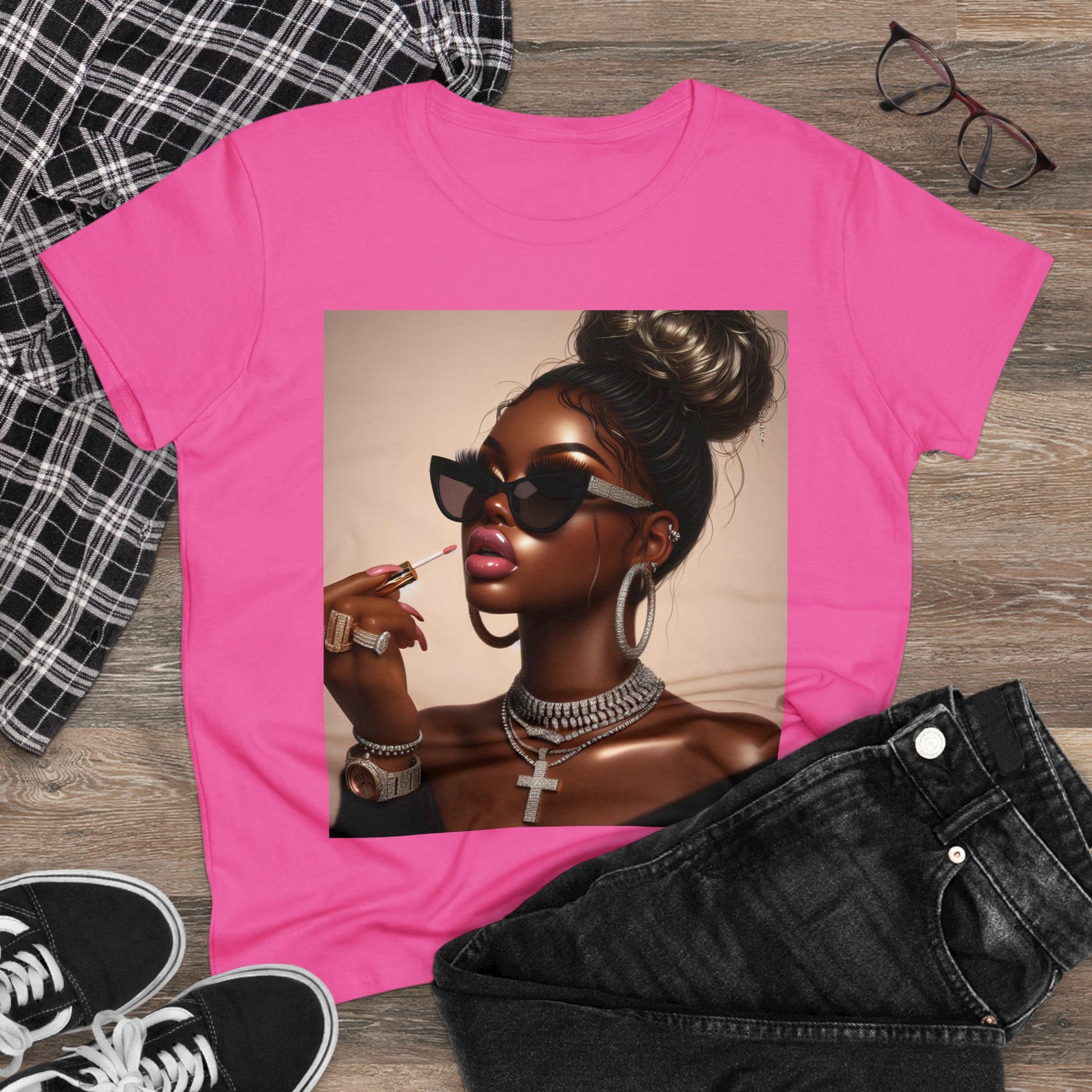 My Lip Gloss is Poppin T-Shirt T-Shirt Printify
