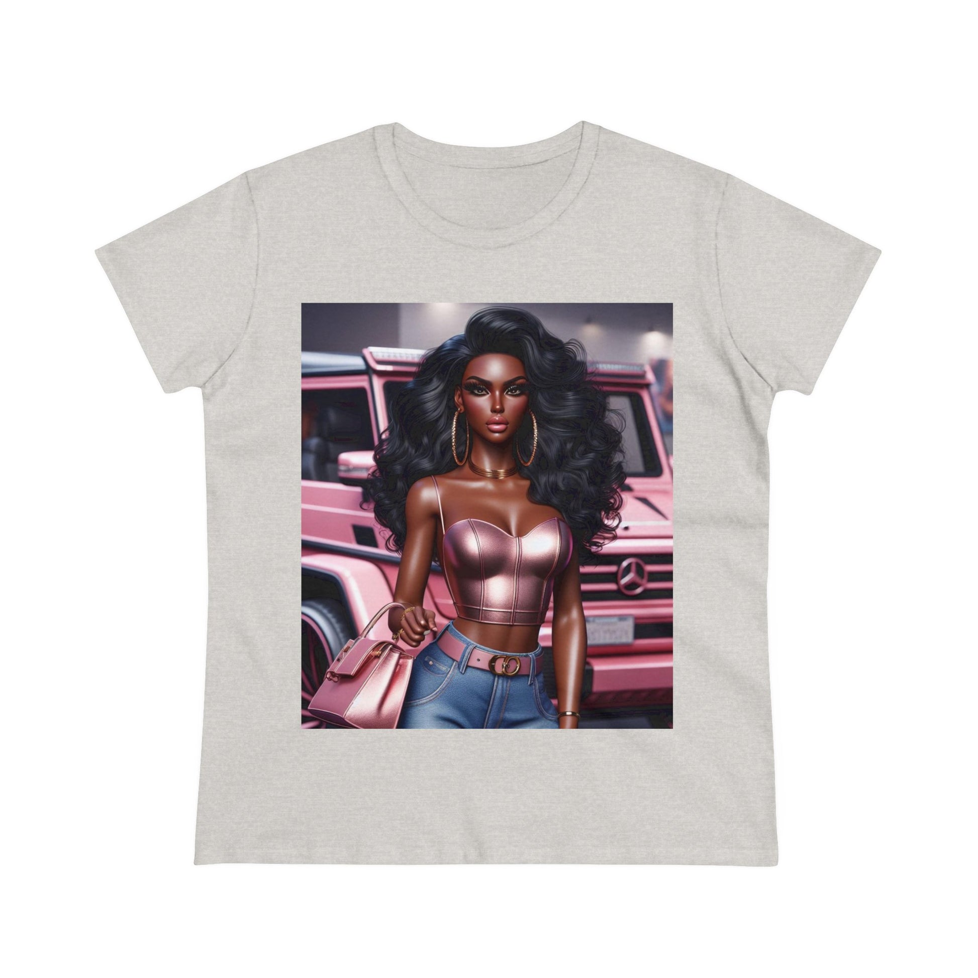 Pink Luxury T-Shirt T-Shirt Printify Ash S