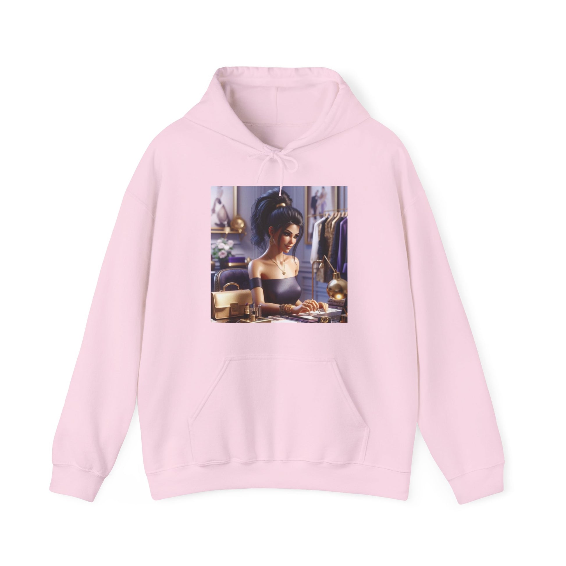 Fashion and Beauty Hoodie Hoodie Printify Light Pink S