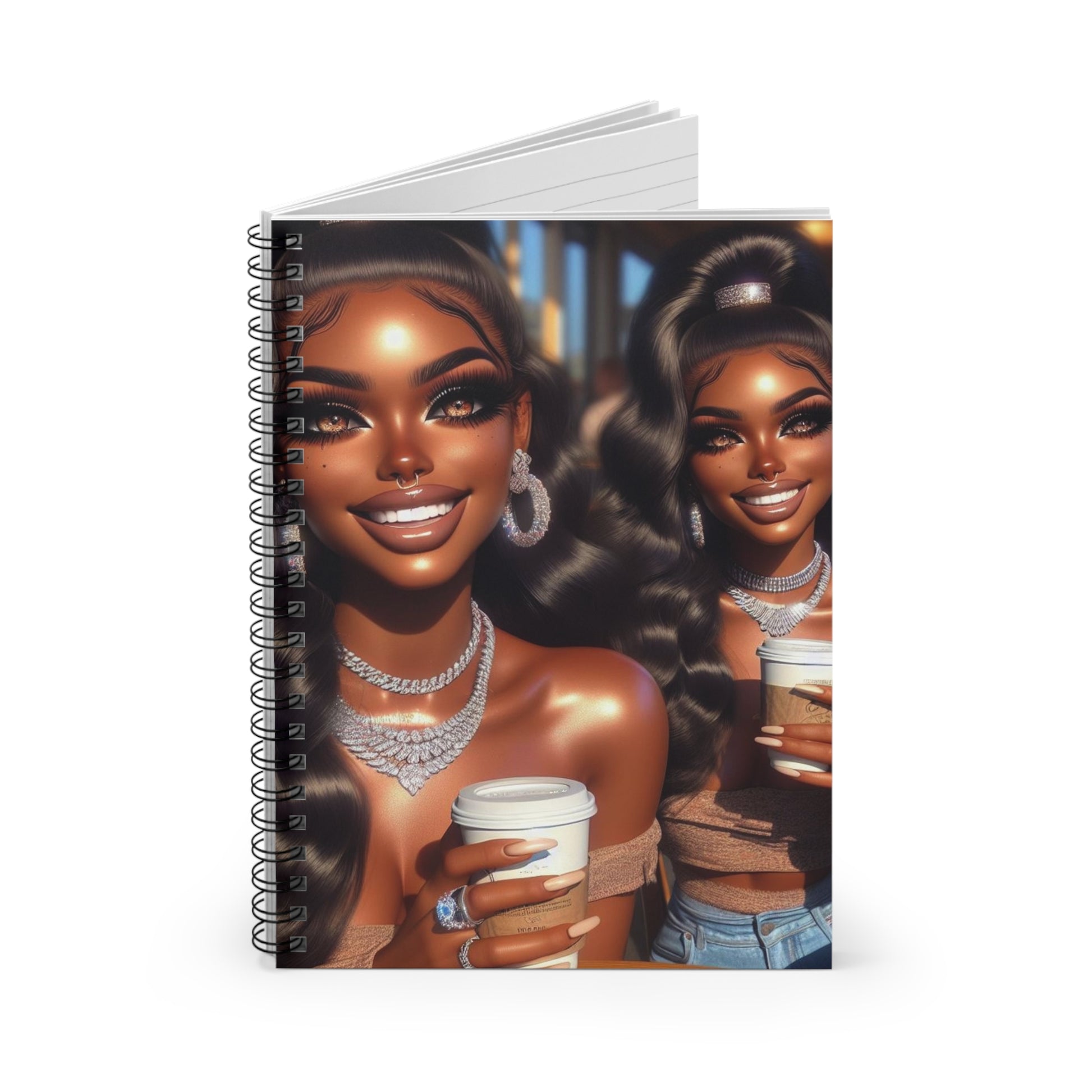 Twinning Spiral Notebook Paper products Printify
