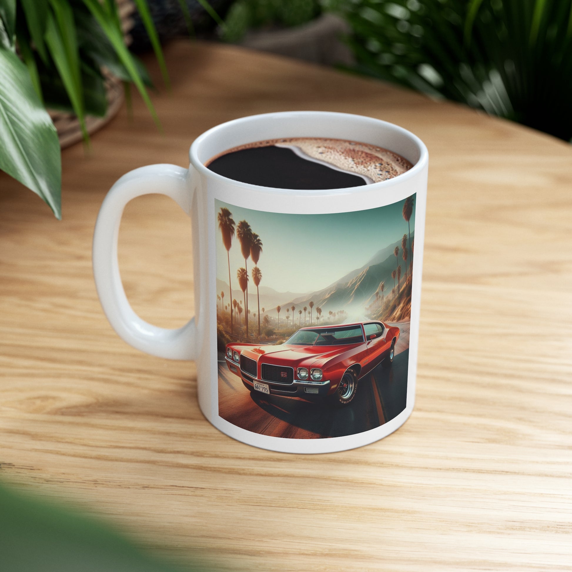 1972 Red Buick Gran Sport Mug Mug Printify