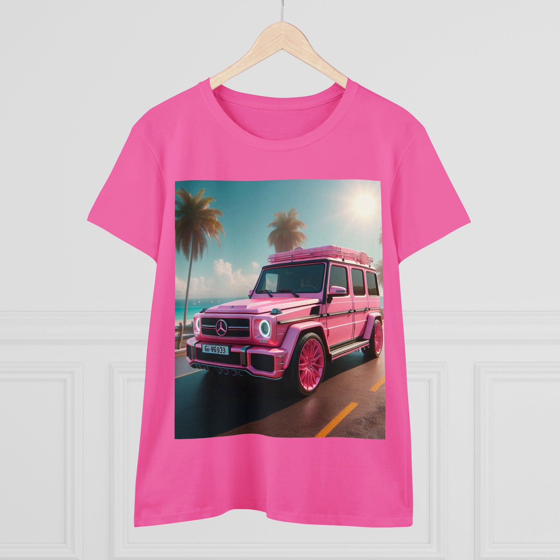 Pink G-Wagon T-Shirt T-Shirt Printify