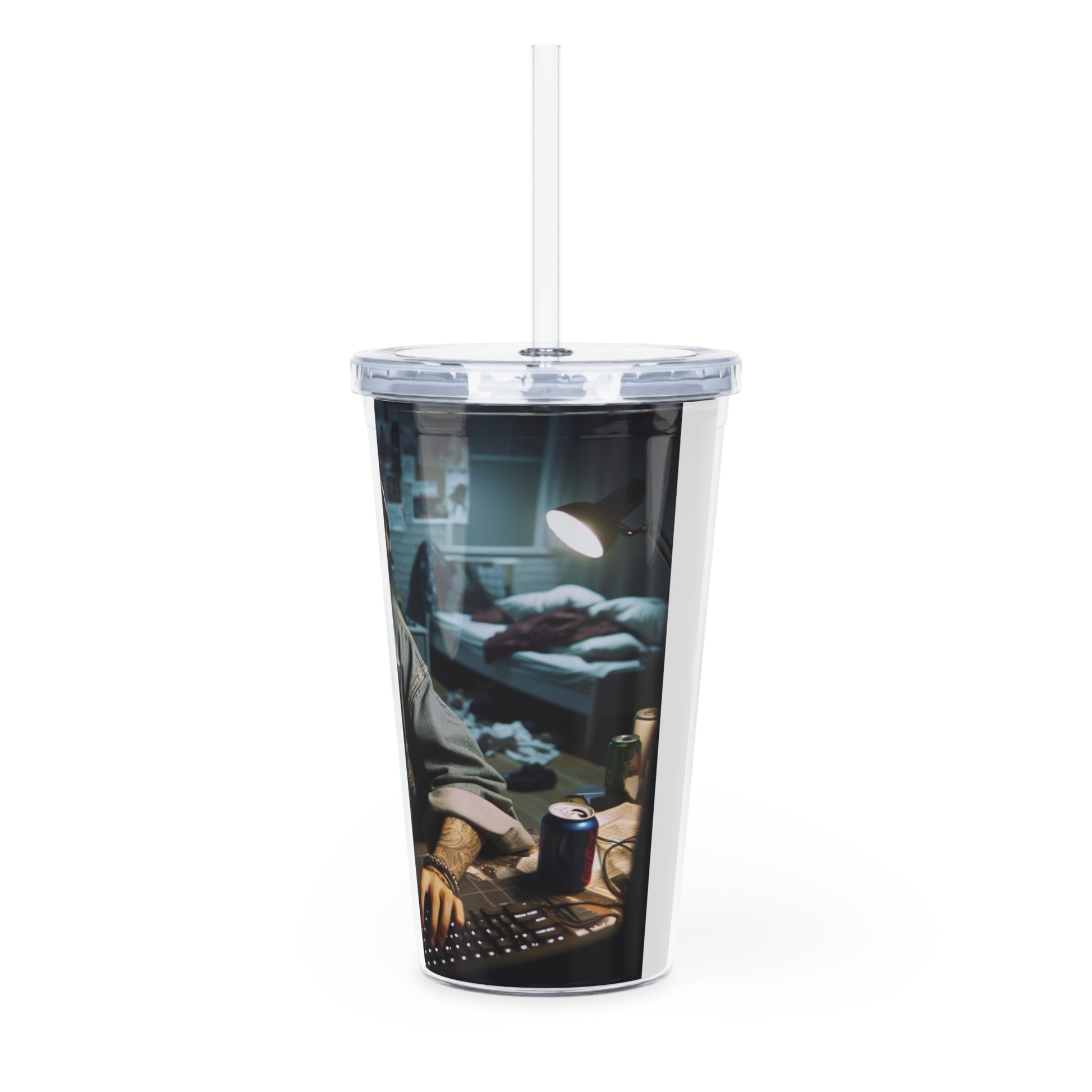Game Time Tumbler with Straw Mug Printify