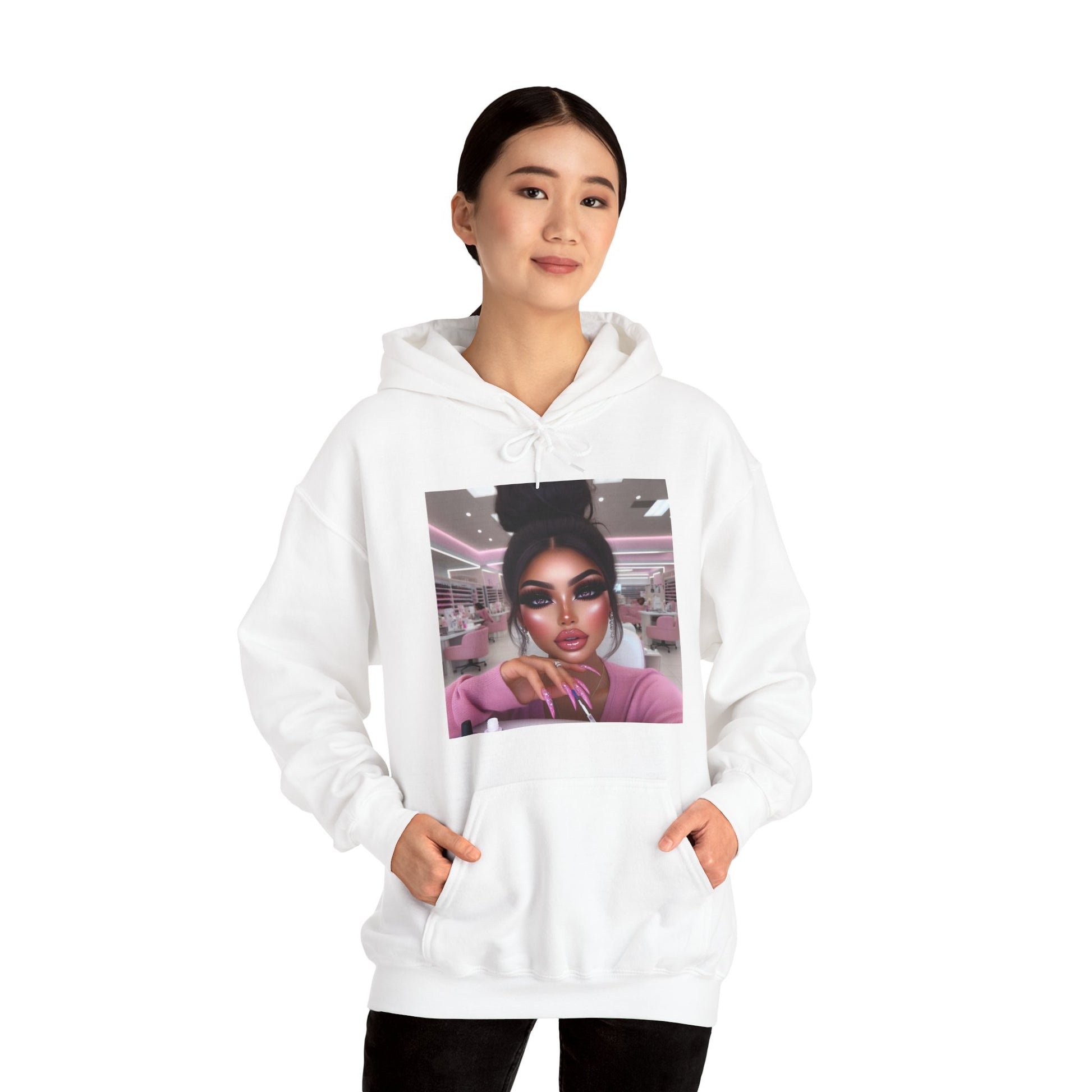 Nail Day Hoodie Hoodie Printify