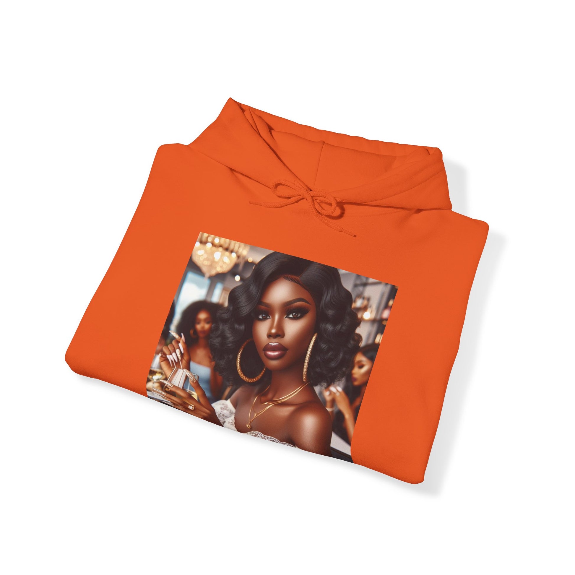 Wine Down Hoodie Hoodie Printify