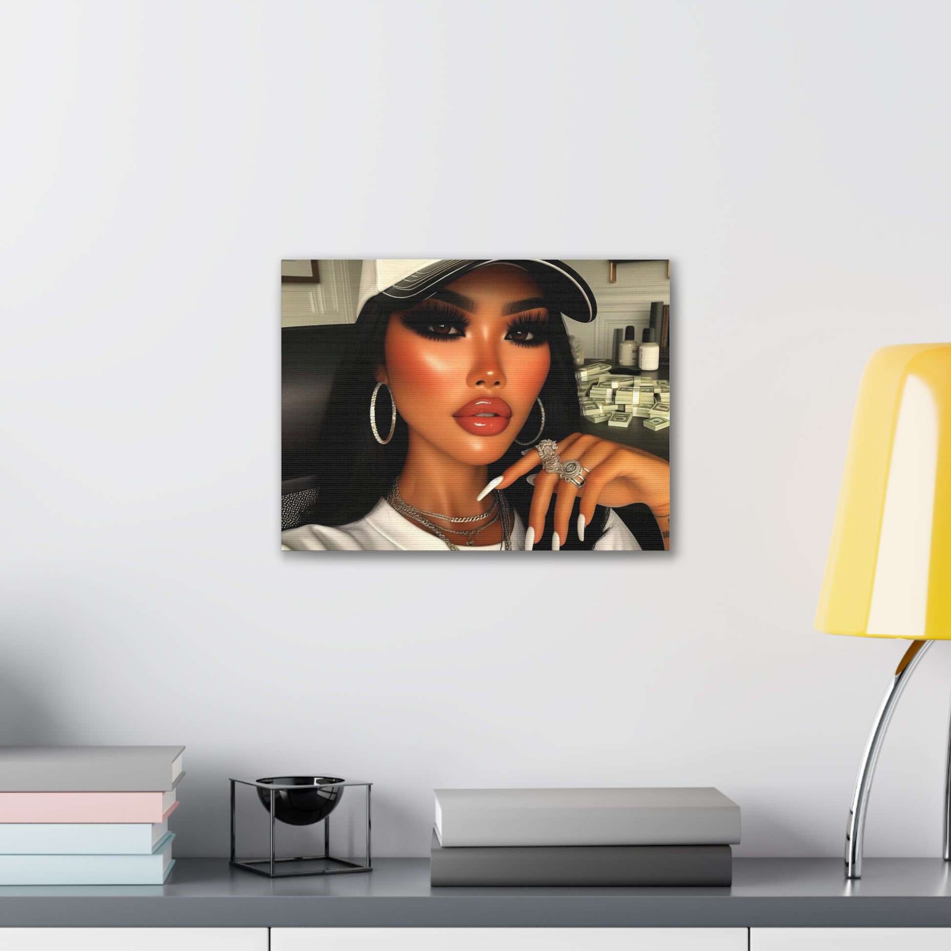 Big Money Canvas Canvas Printify 16″ x 12″ (Horizontal) 0.75''