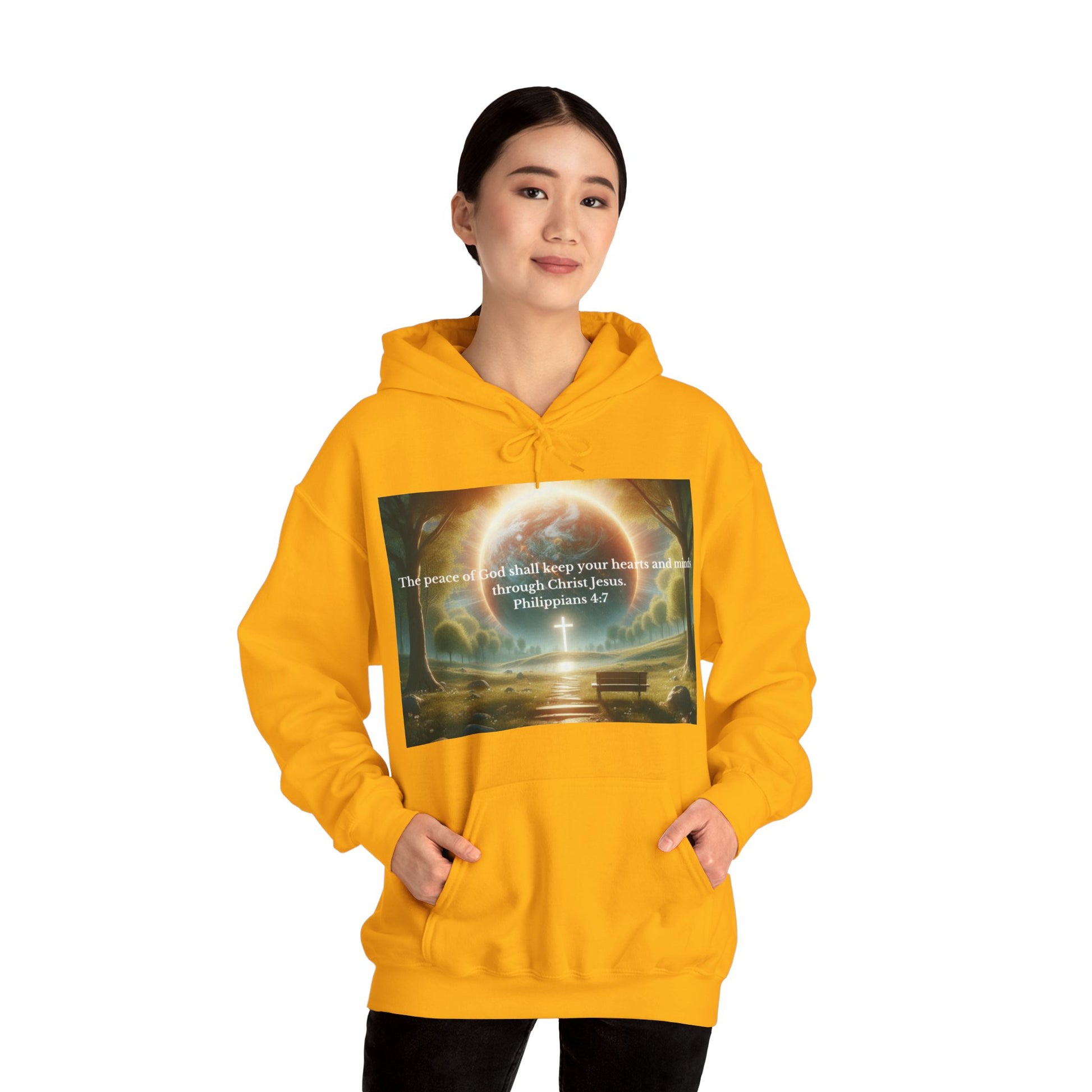 Philippians 4:7 Hoodie Hoodie Printify