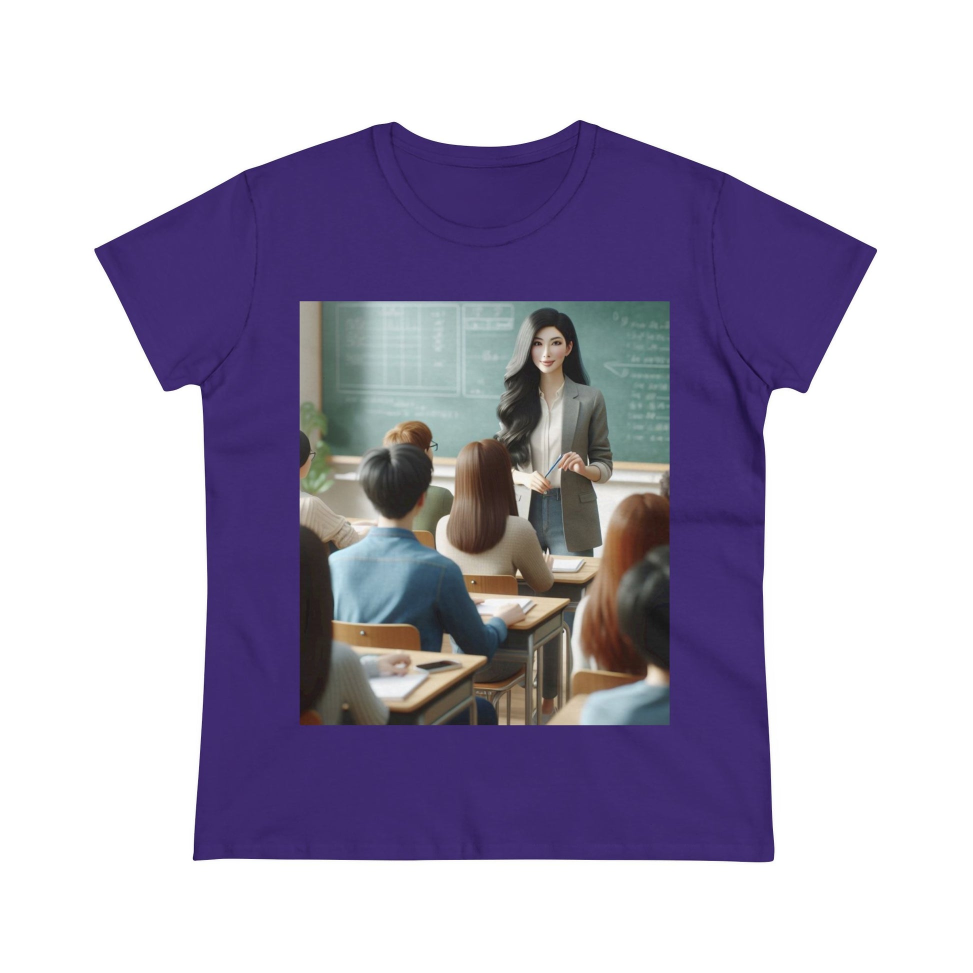 Class in Session T-Shirts T-Shirt Printify Purple S