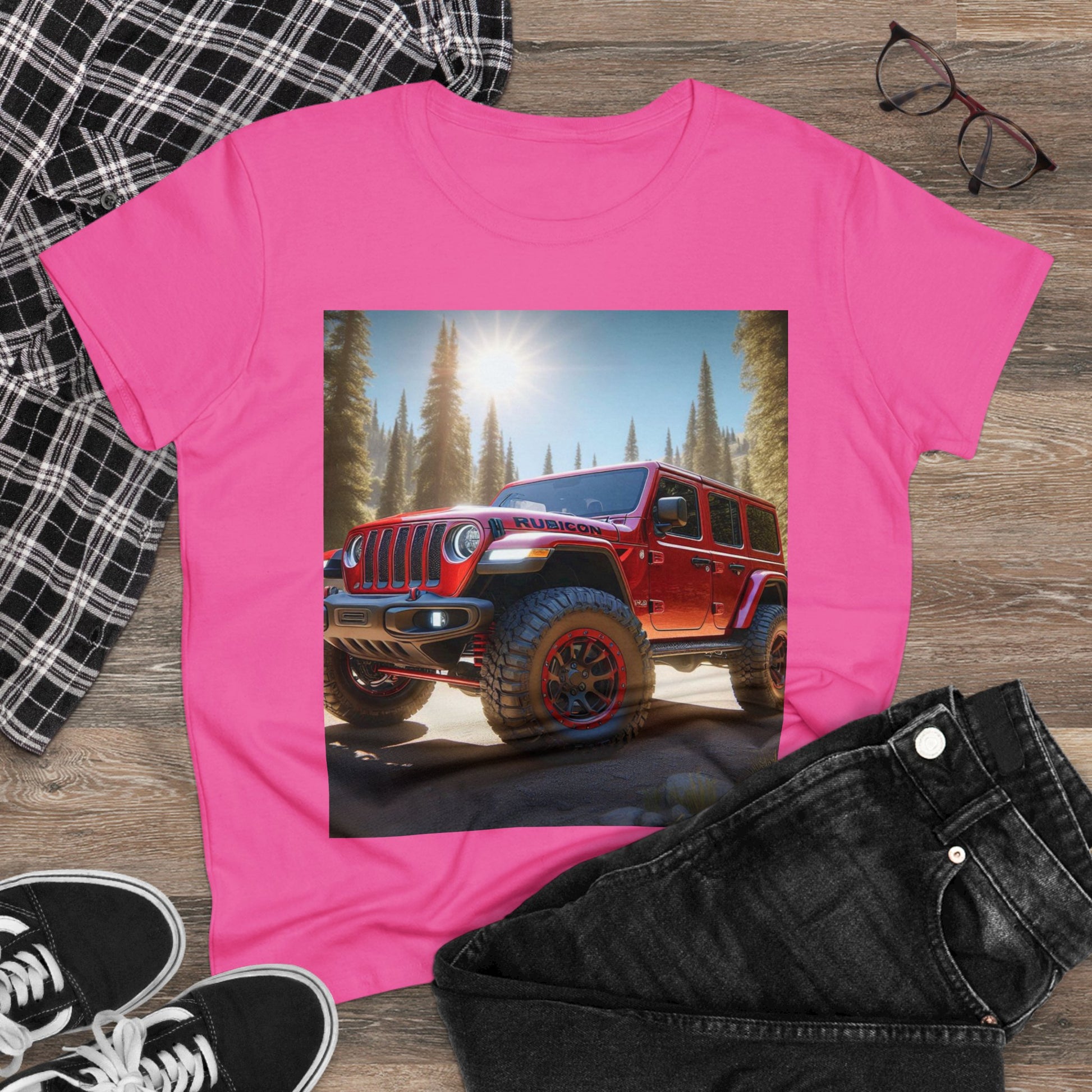 Red Rubicon T-Shirt T-Shirt Printify