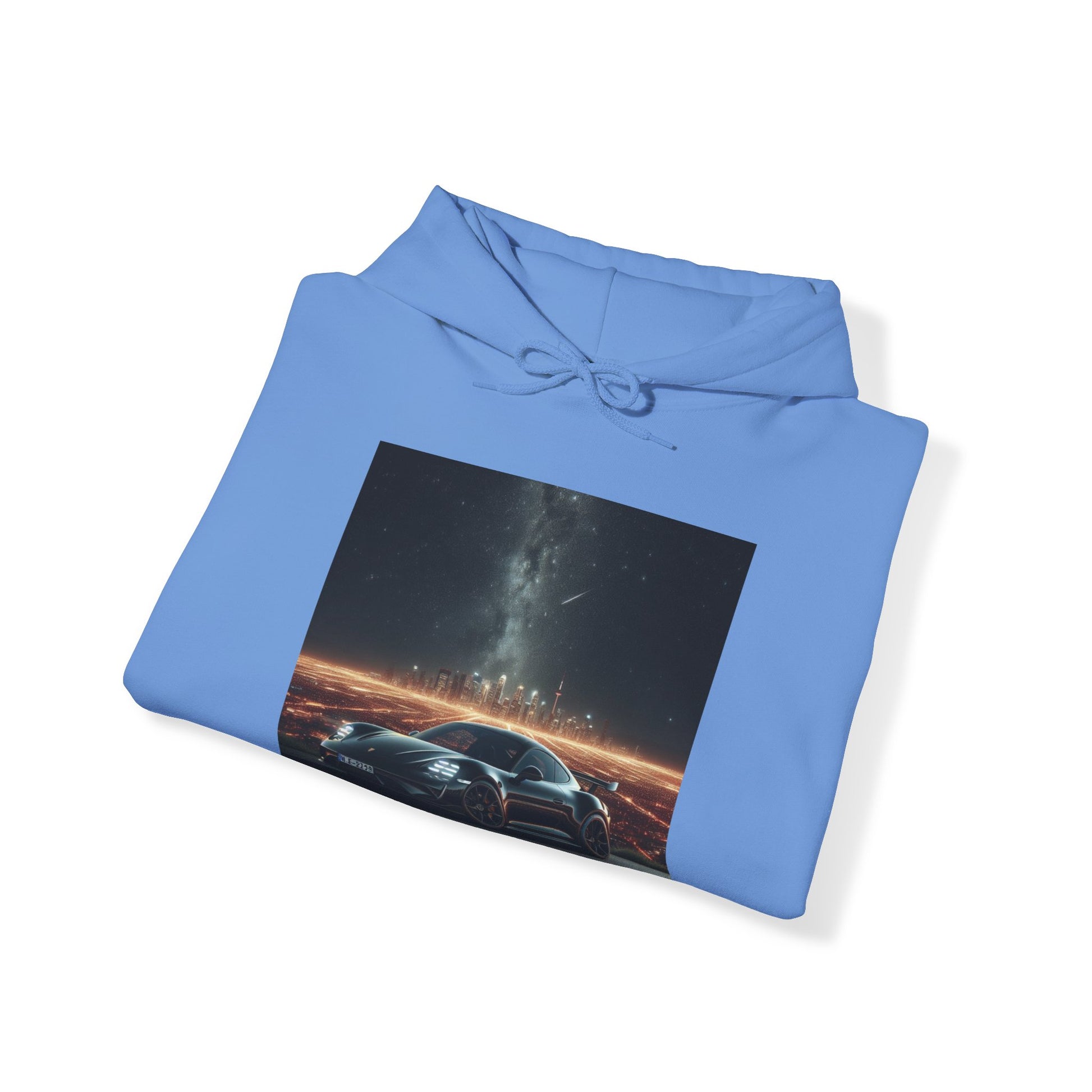 Black Porsche Hoodie Hoodie Printify