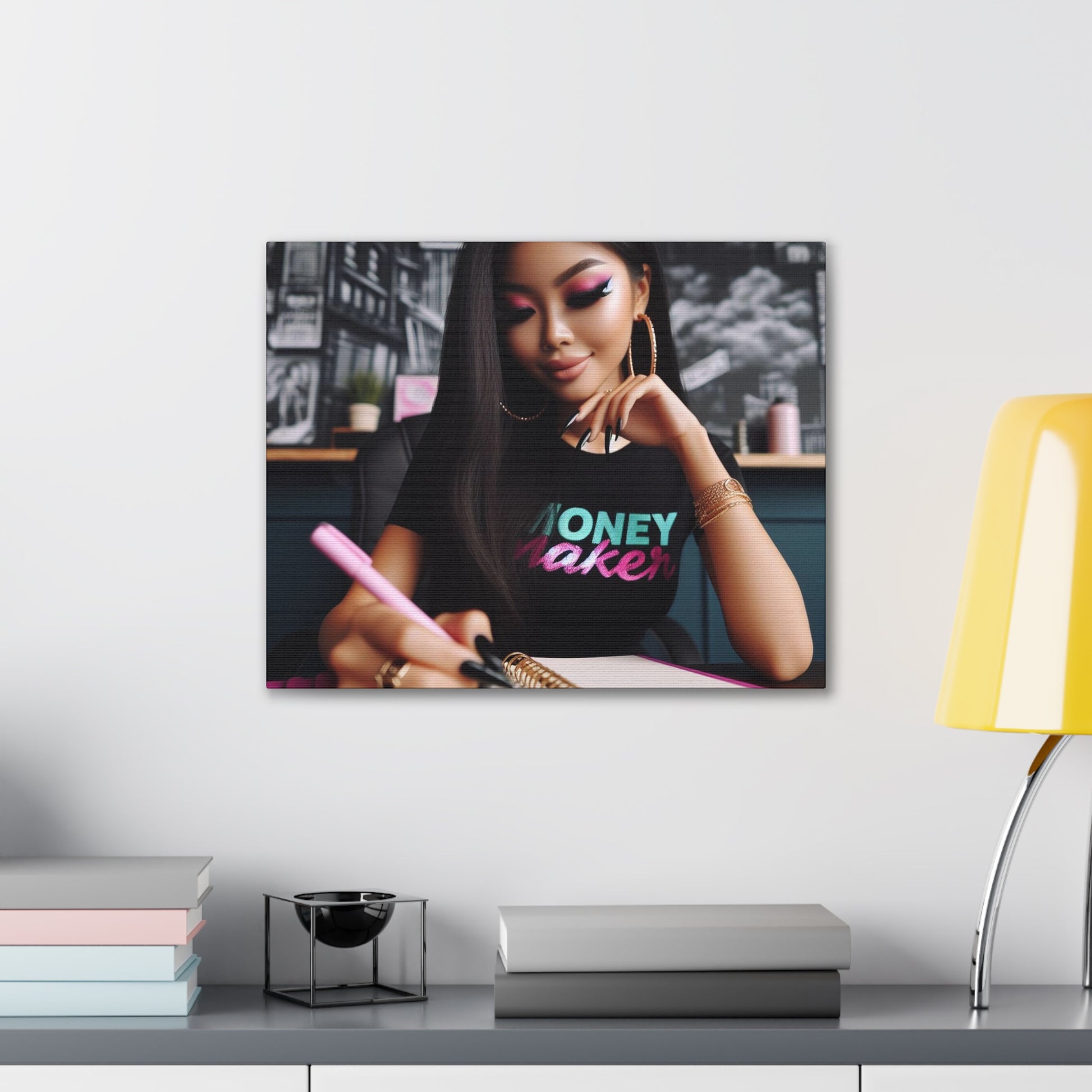 Money Maker Canvas Canvas Printify 20″ x 16″ (Horizontal) 0.75''