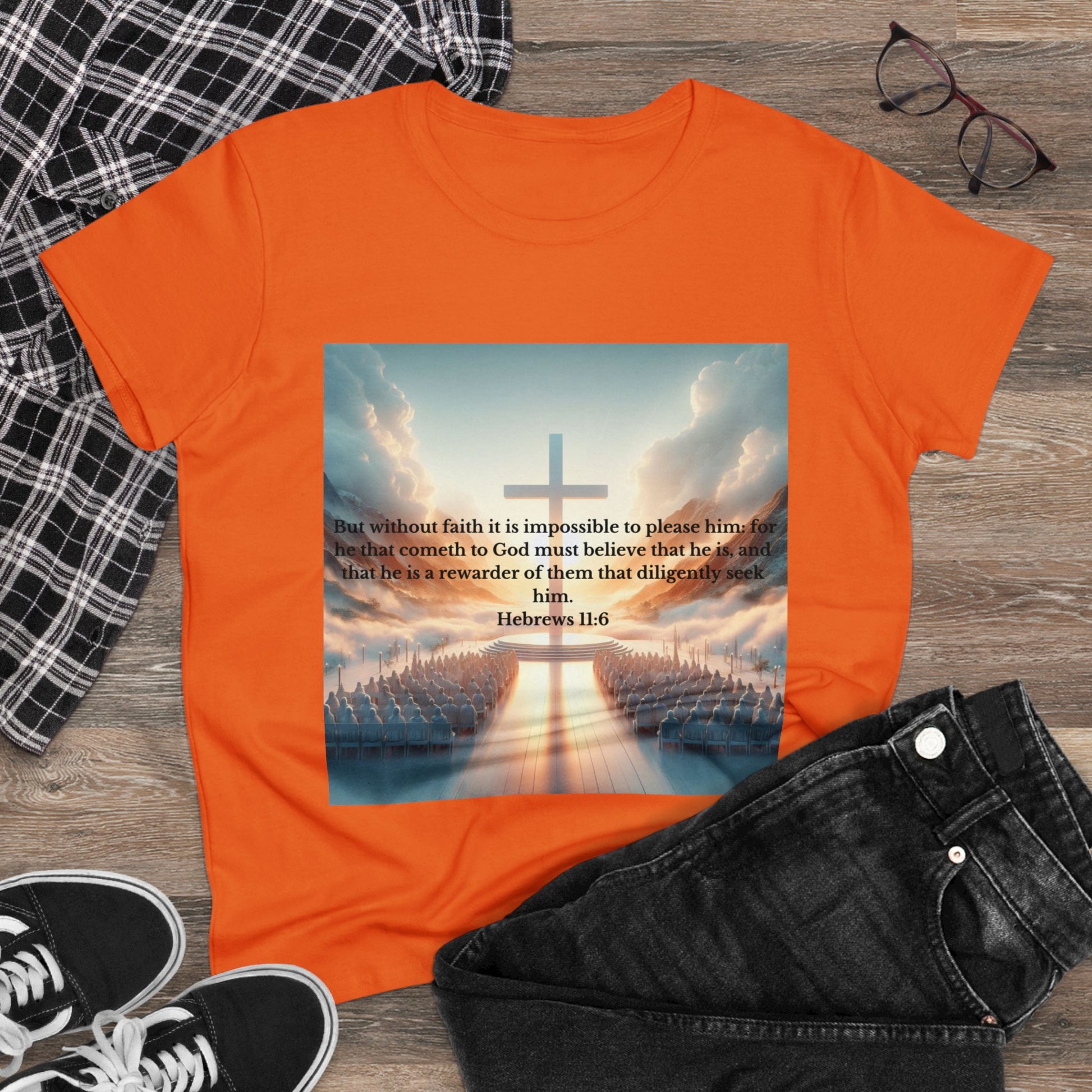 Hebrews 11:6 T-Shirt T-Shirt Printify