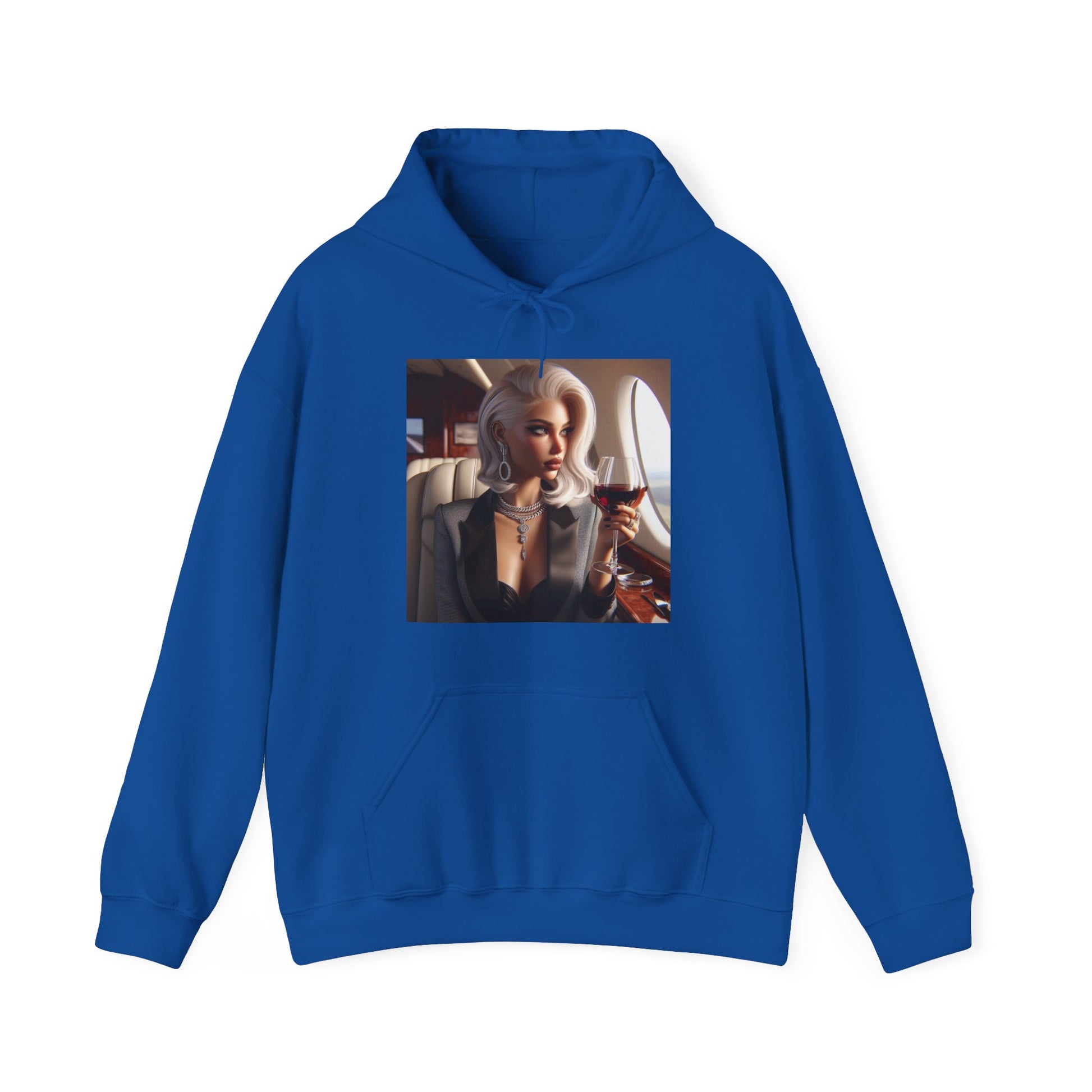 Private Business Hoodie Hoodie Printify Royal S