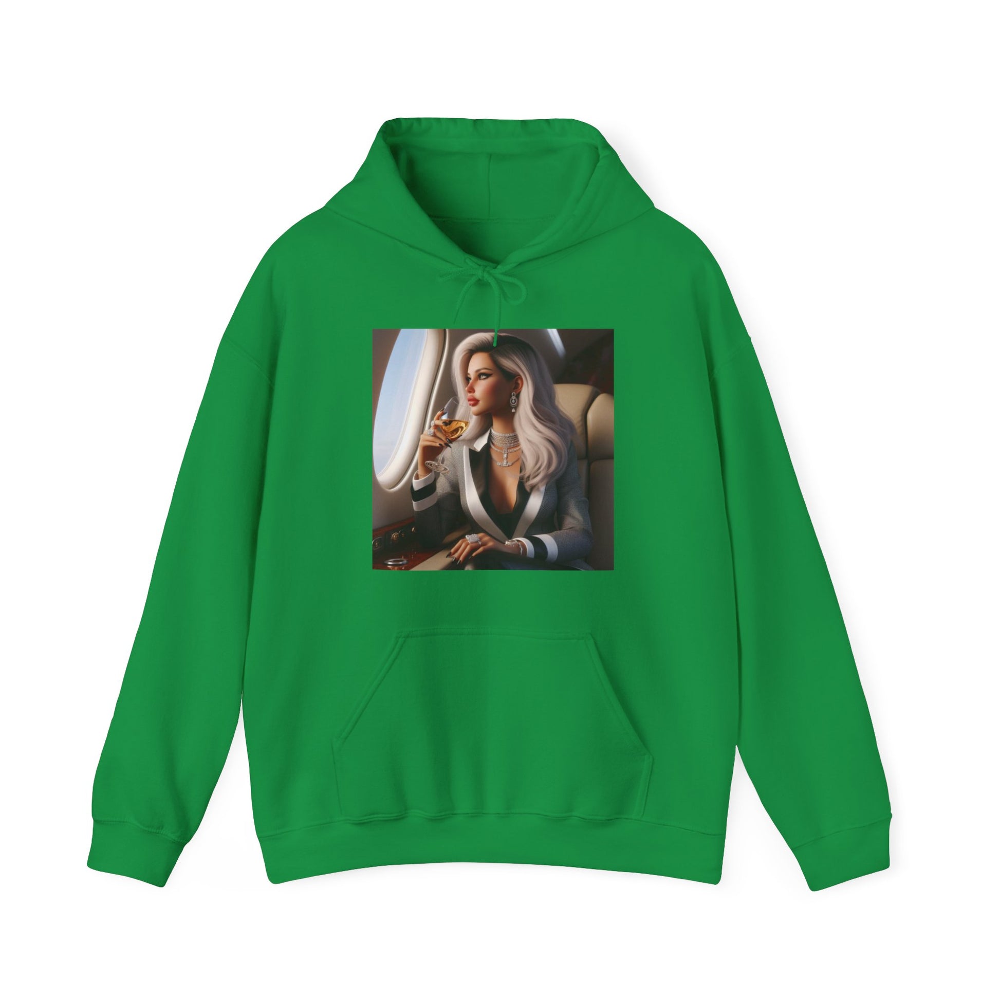 Private Business Hoodie Hoodie Printify Irish Green S