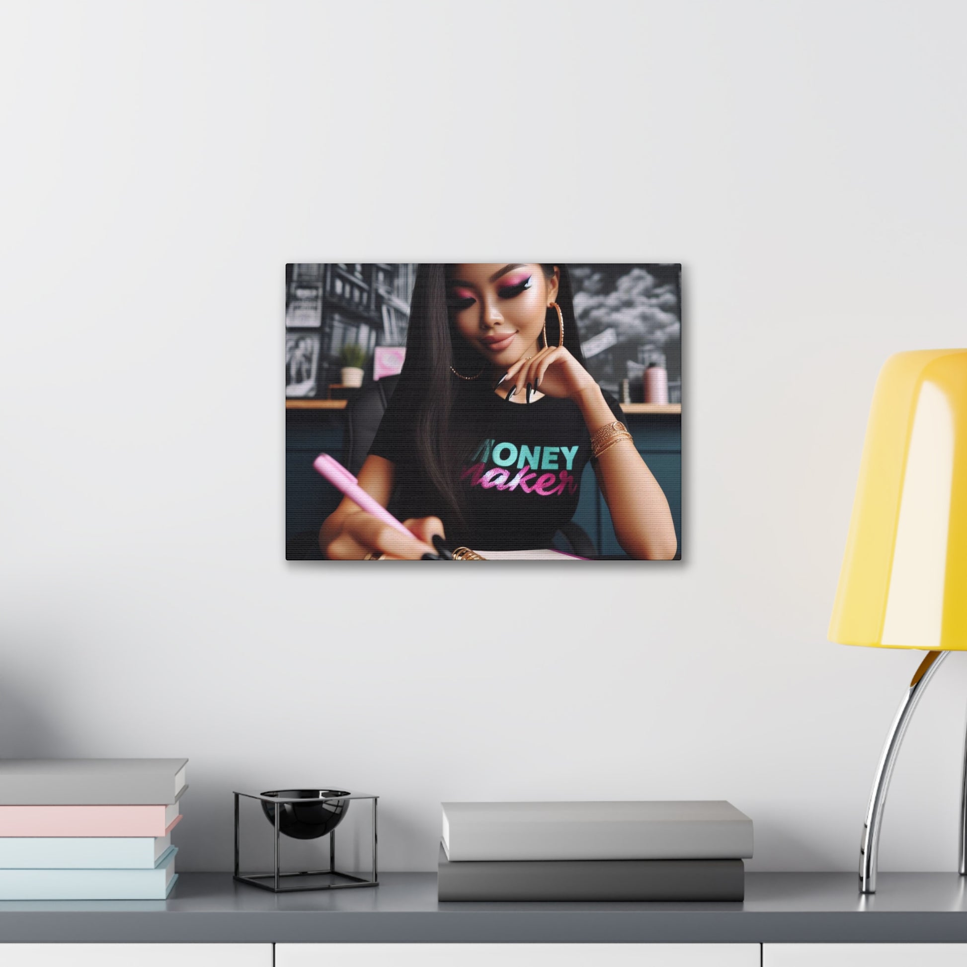 Money Maker Canvas Canvas Printify 16″ x 12″ (Horizontal) 0.75''