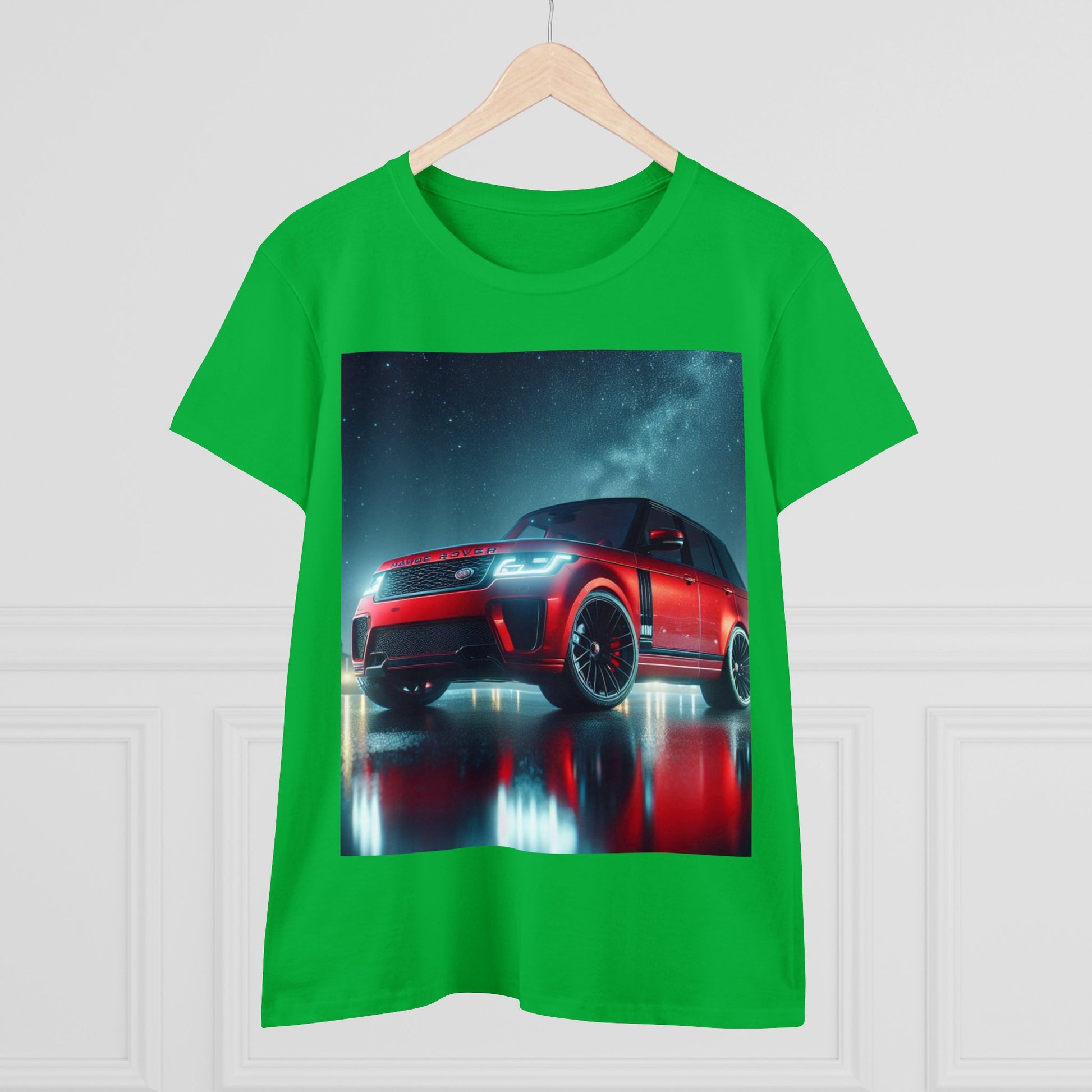 Red Range Rover T-Shirt T-Shirt Printify