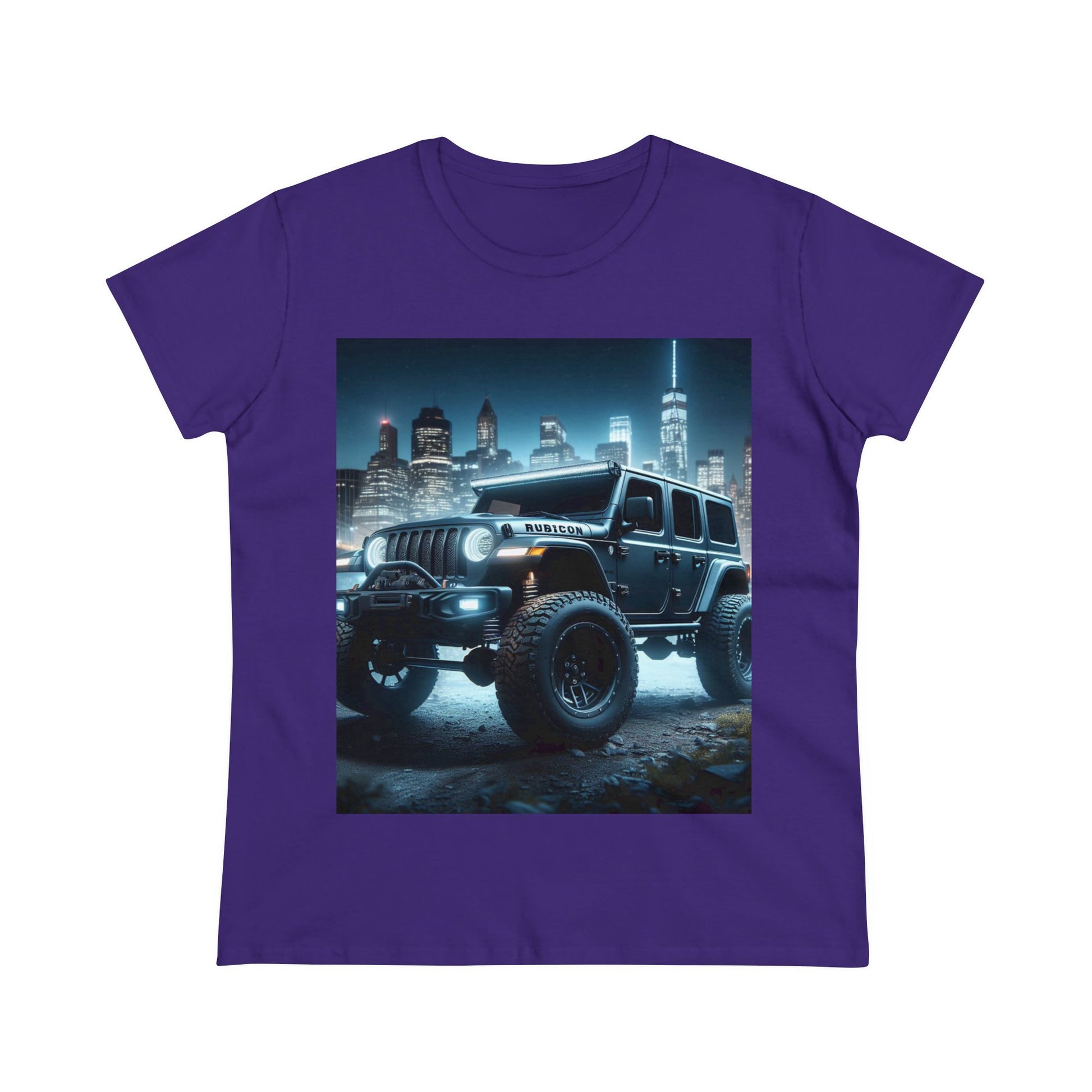 Gray Rubicon T-Shirt T-Shirt Printify Purple S