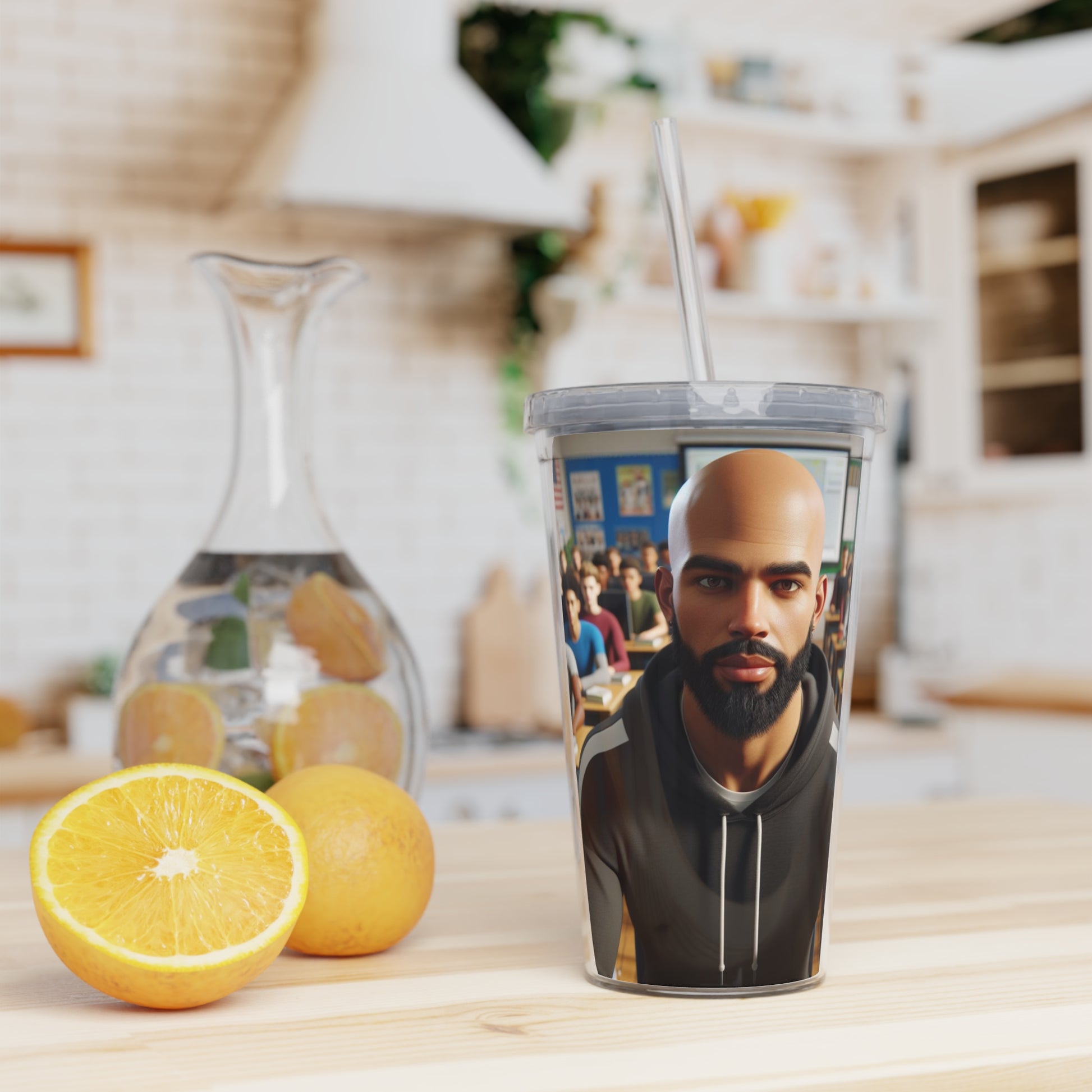 Class in Session Tumbler with Straw Mug Printify