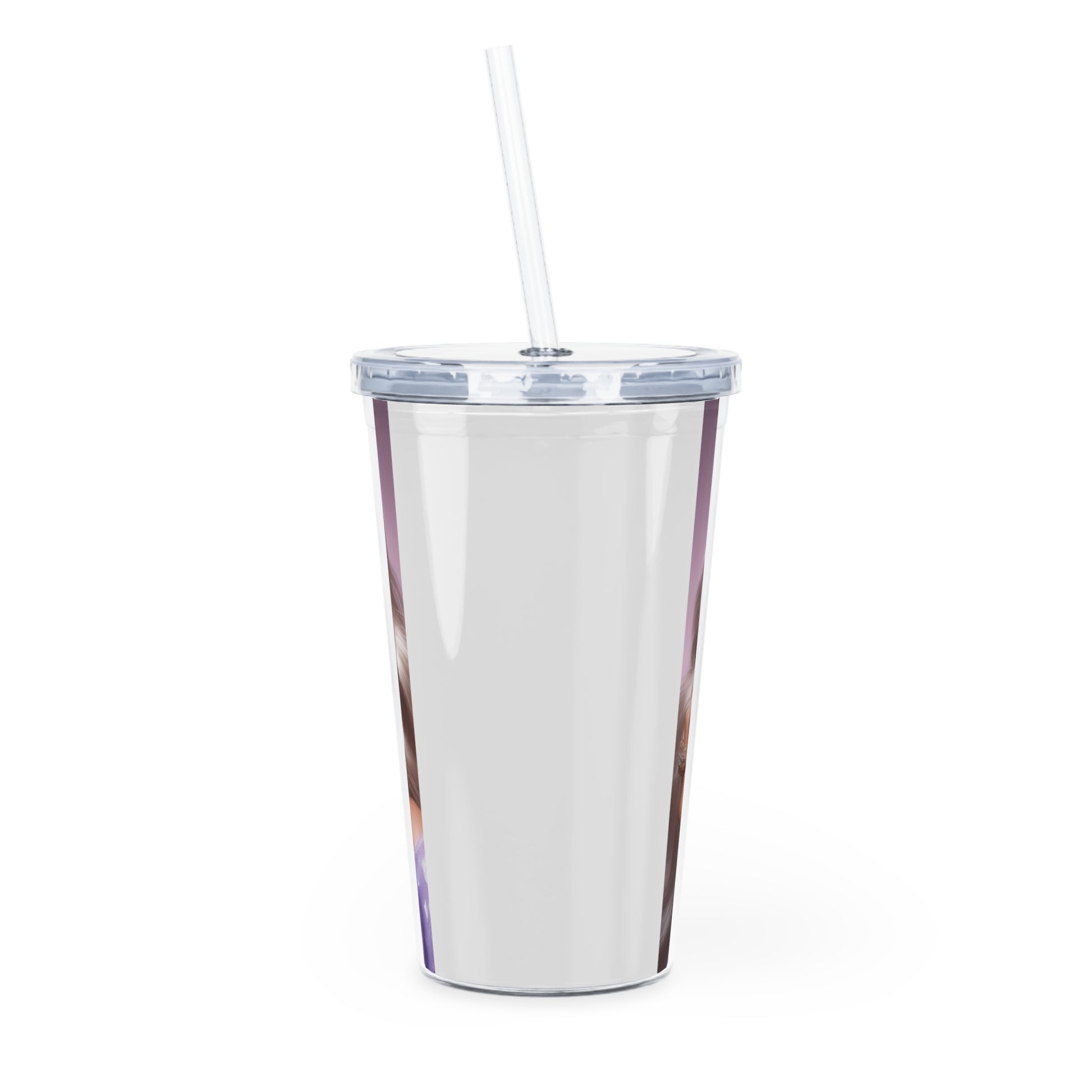 Gloss Up Tumbler with Straw Mug Printify
