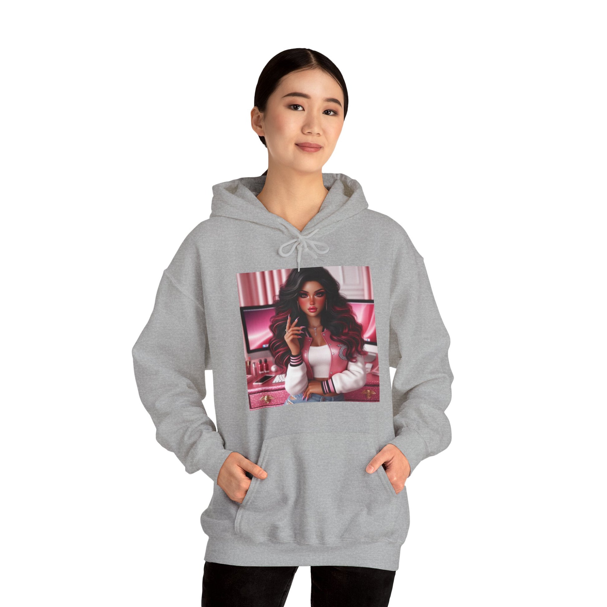 Pink Everything Hoodie Hoodie Printify