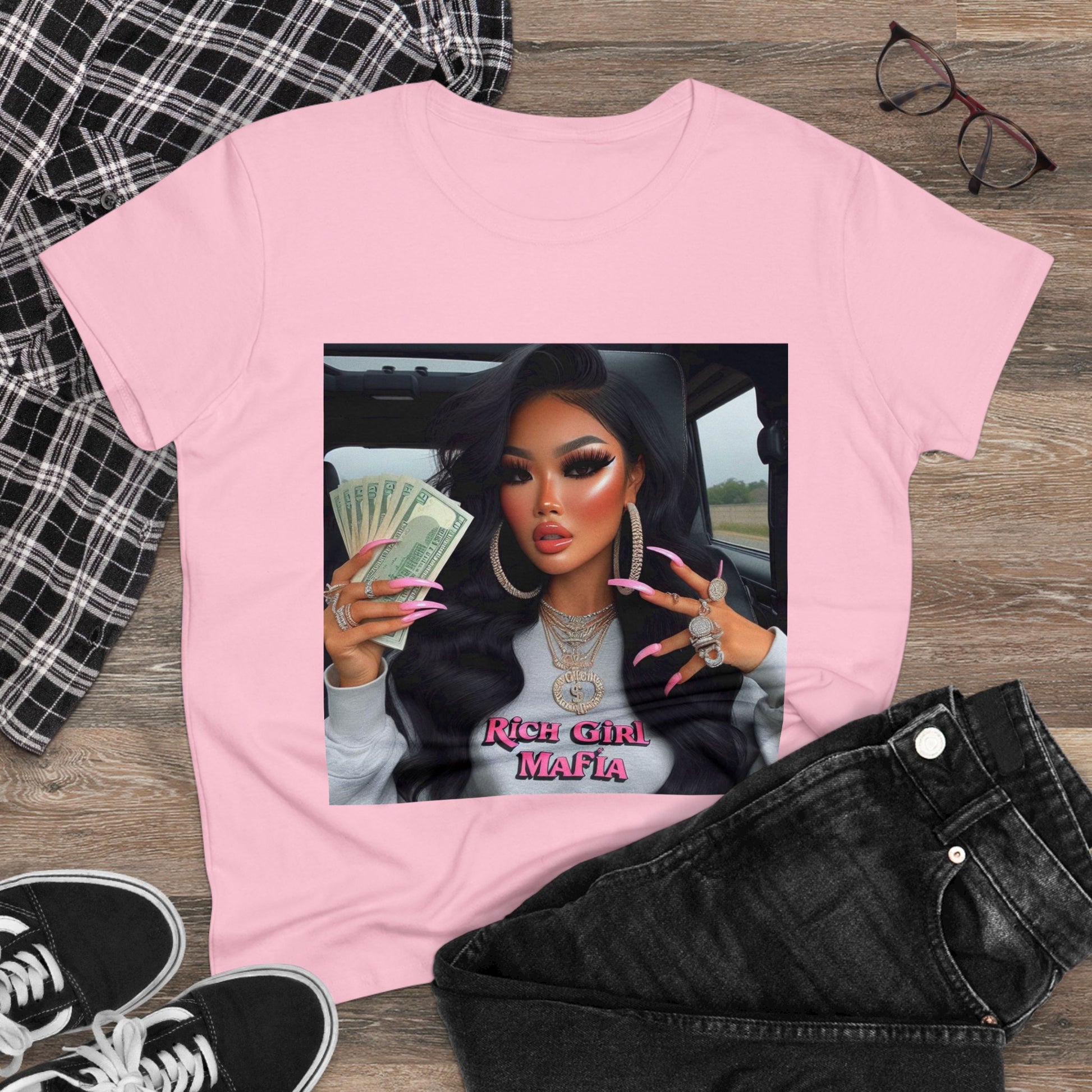 Rich Girl Mafia T-Shirt T-Shirt Printify