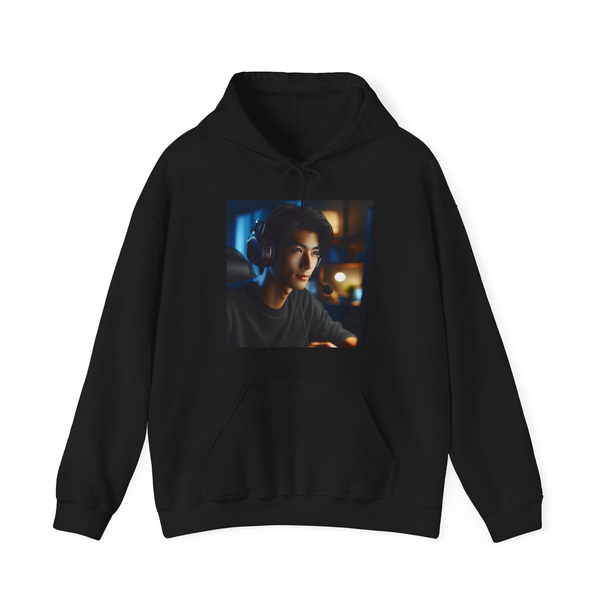 Game Time Hoodie Hoodie Printify Black S