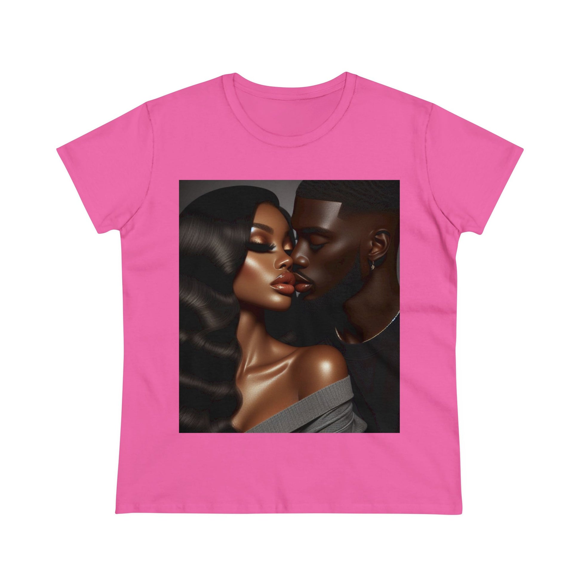 Kiss Me T-Shirt T-Shirt Printify Azalea S