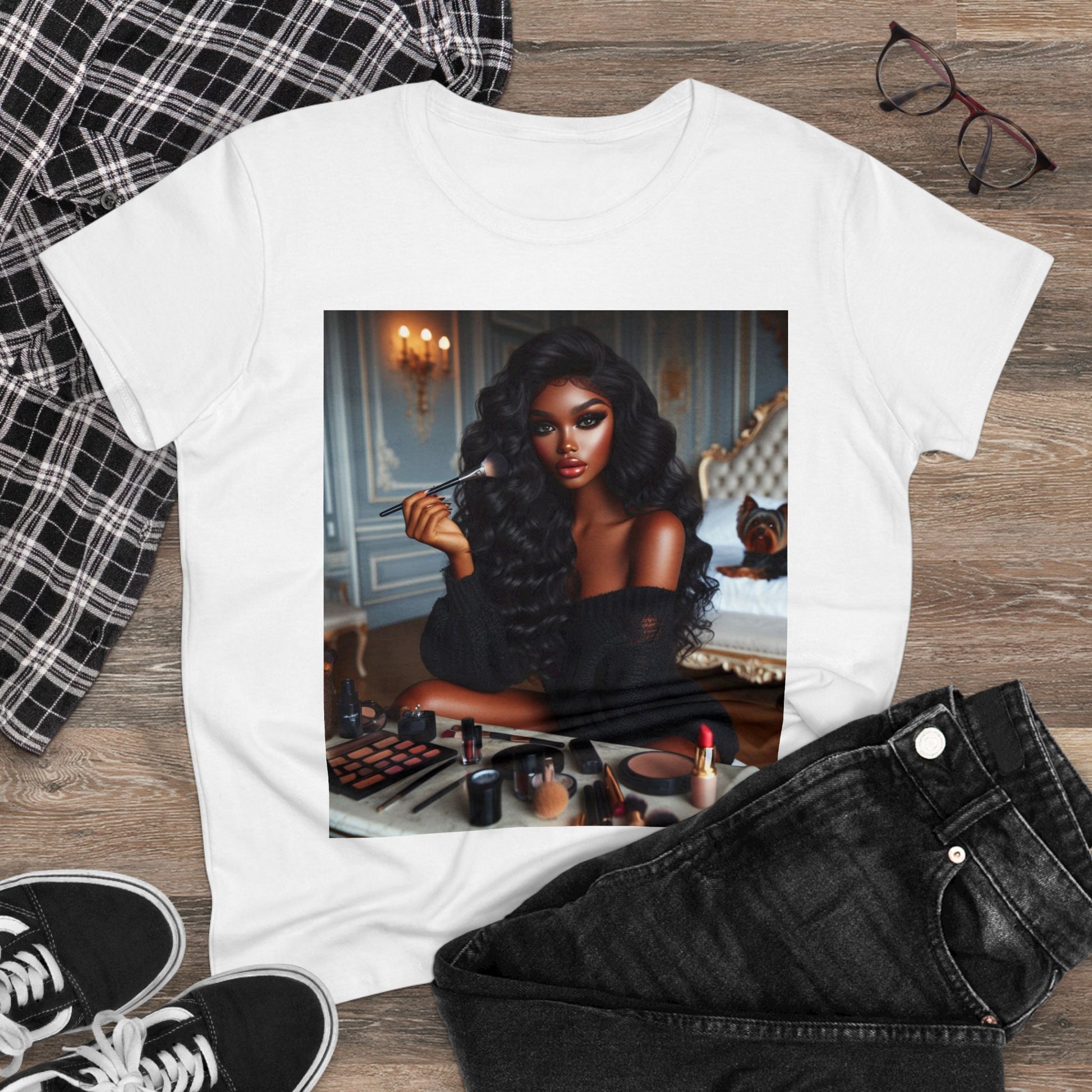 Make Up Time T-Shirt T-Shirt Printify