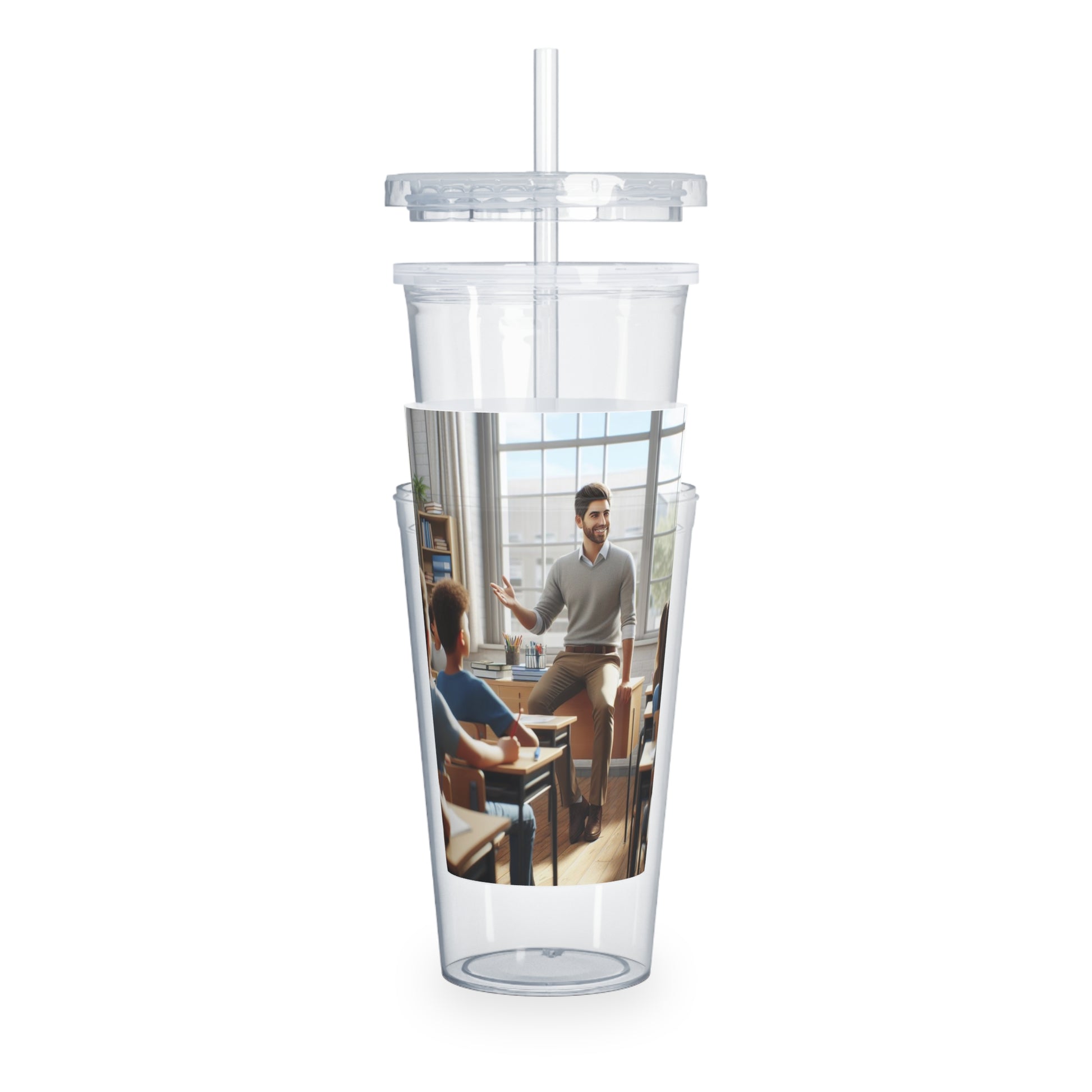 Class in Session Tumbler with Straw Mug Printify