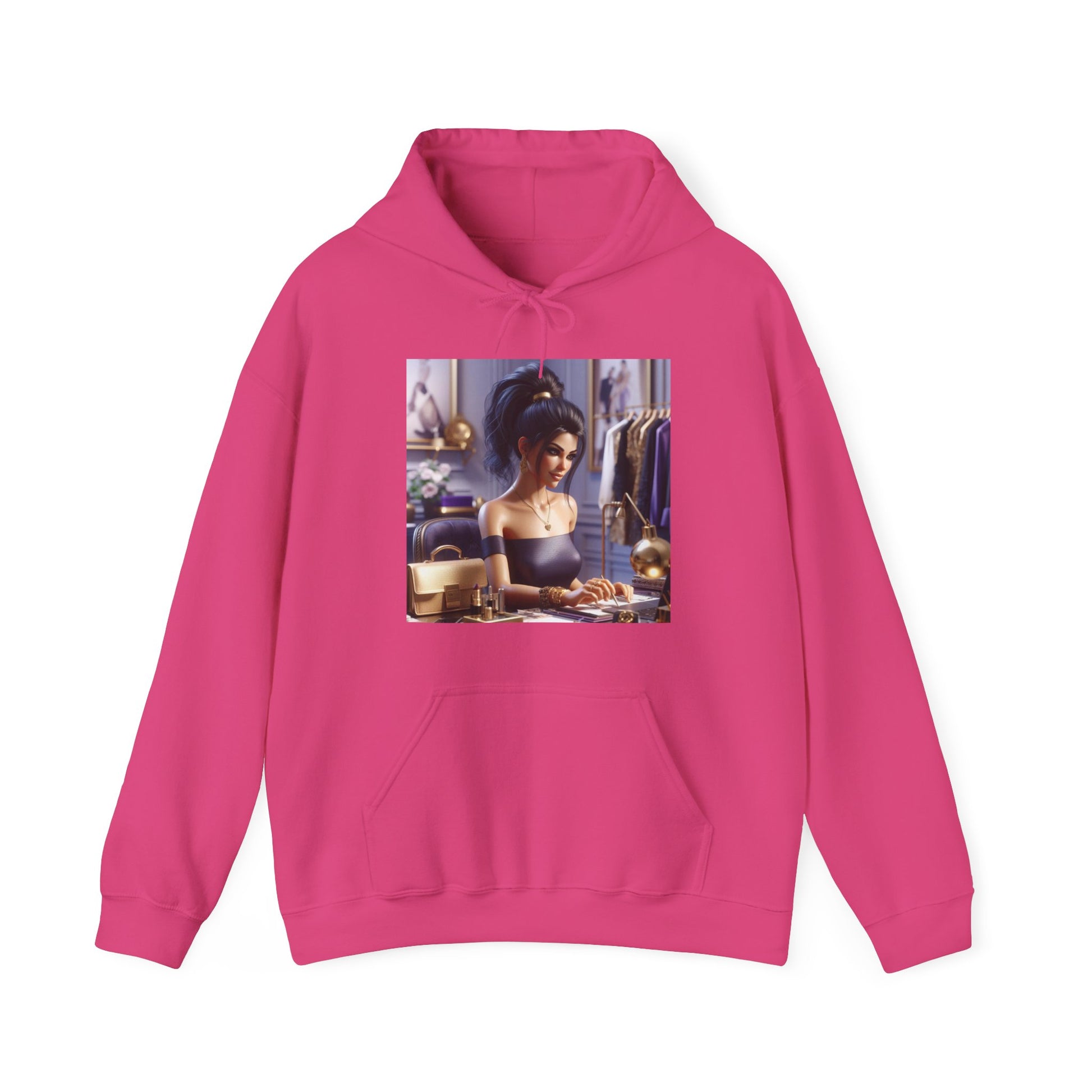 Fashion and Beauty Hoodie Hoodie Printify Heliconia S