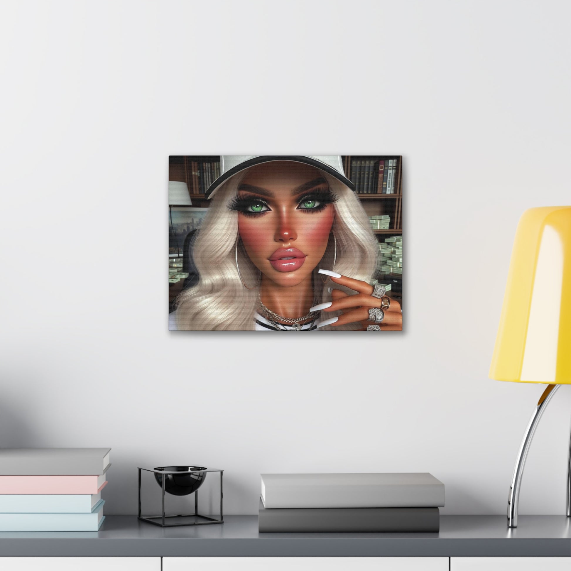 Big Money Canvas Canvas Printify 16″ x 12″ (Horizontal) 0.75''