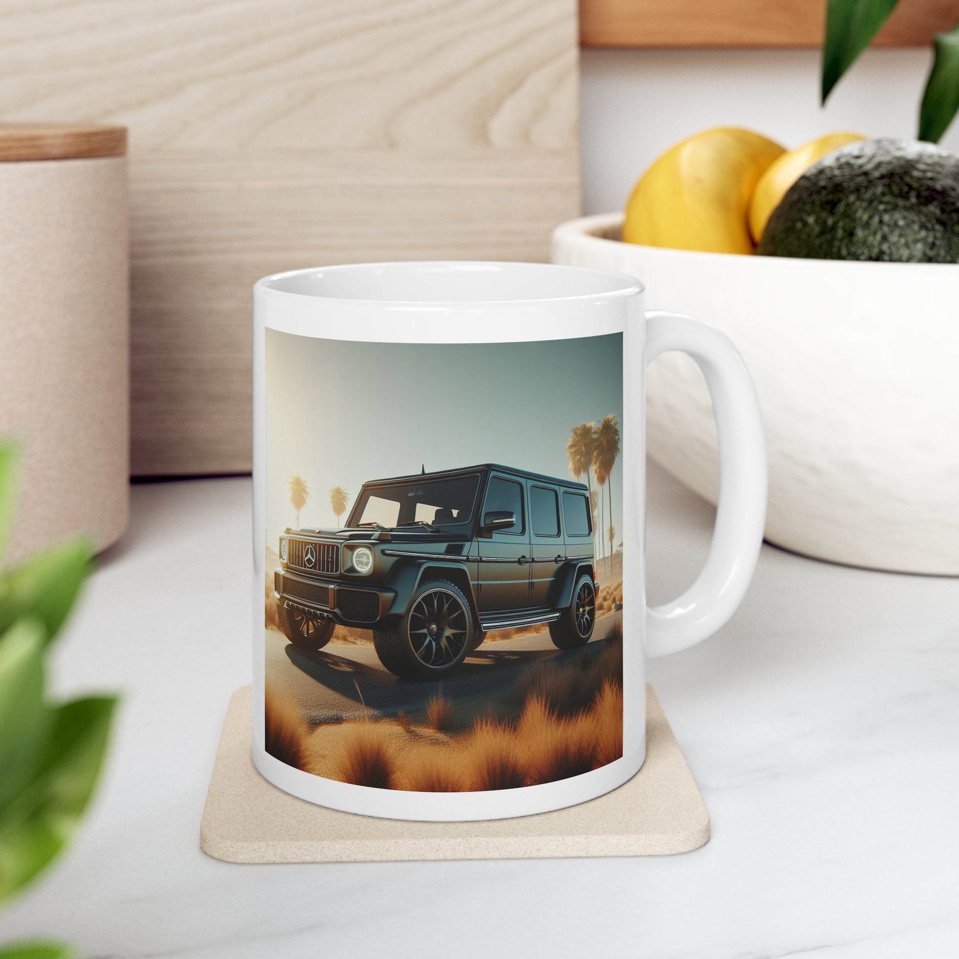 Black G-Wagon Mug Mug Printify