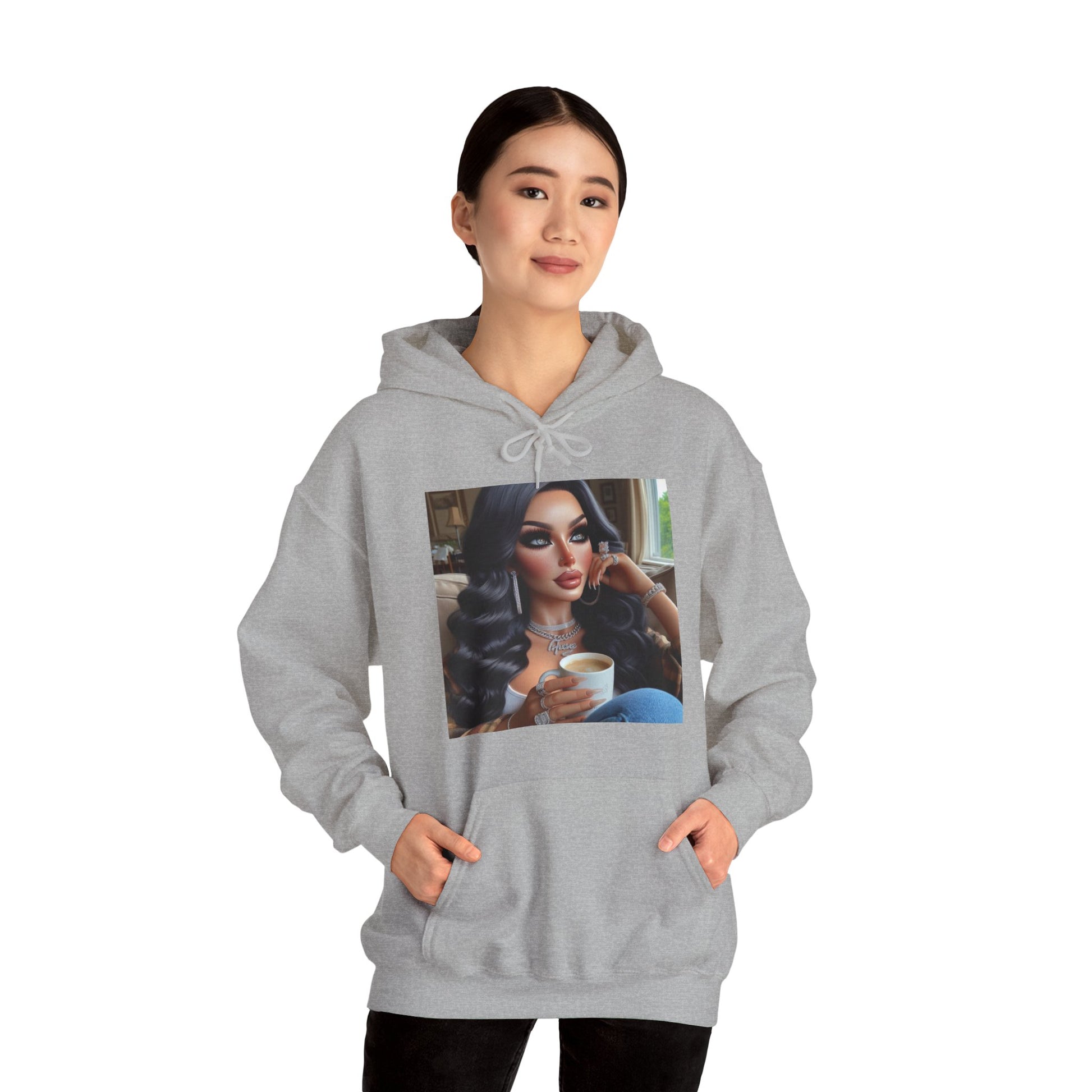 Coffee Break Hoodie Hoodie Printify