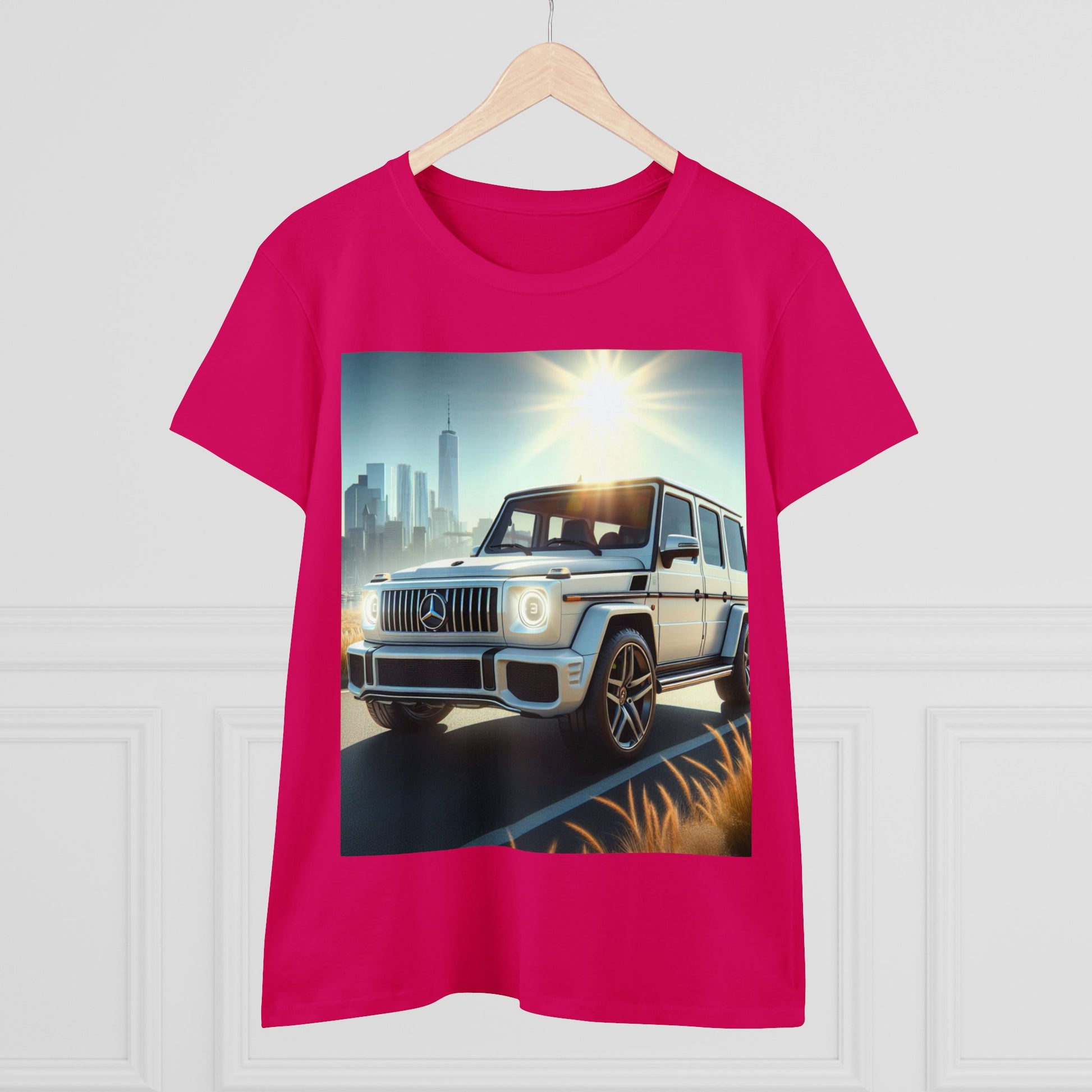 White G-Wagon T-Shirt T-Shirt Printify