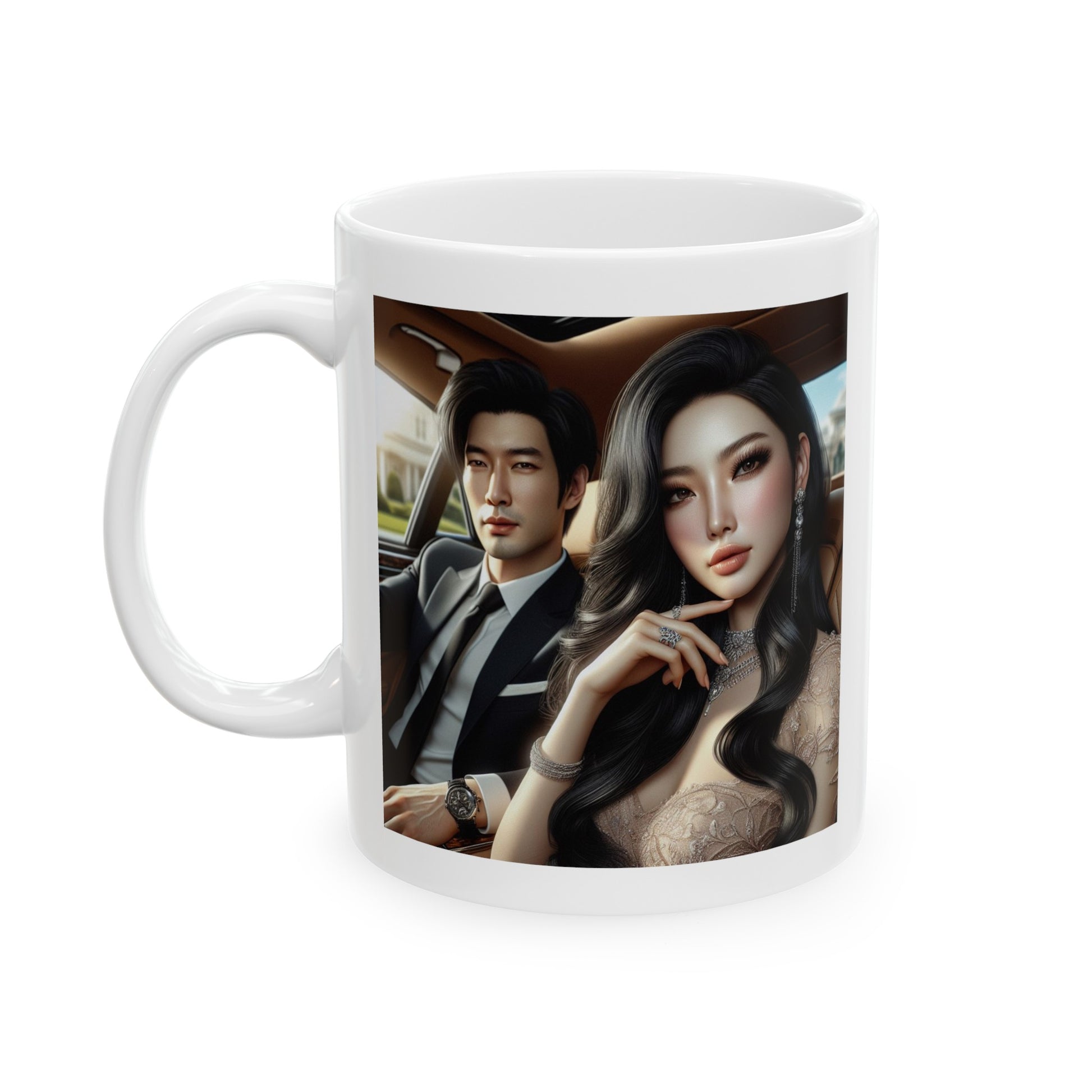 Elegant Drive Mug Mug Printify 11oz