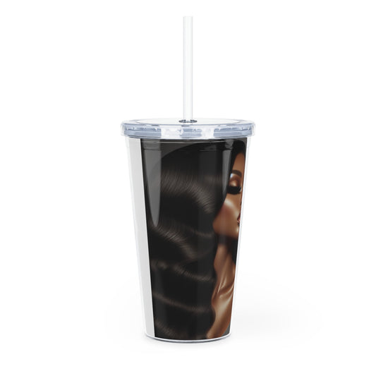 Kiss Me Tumbler with Straw Mug Printify