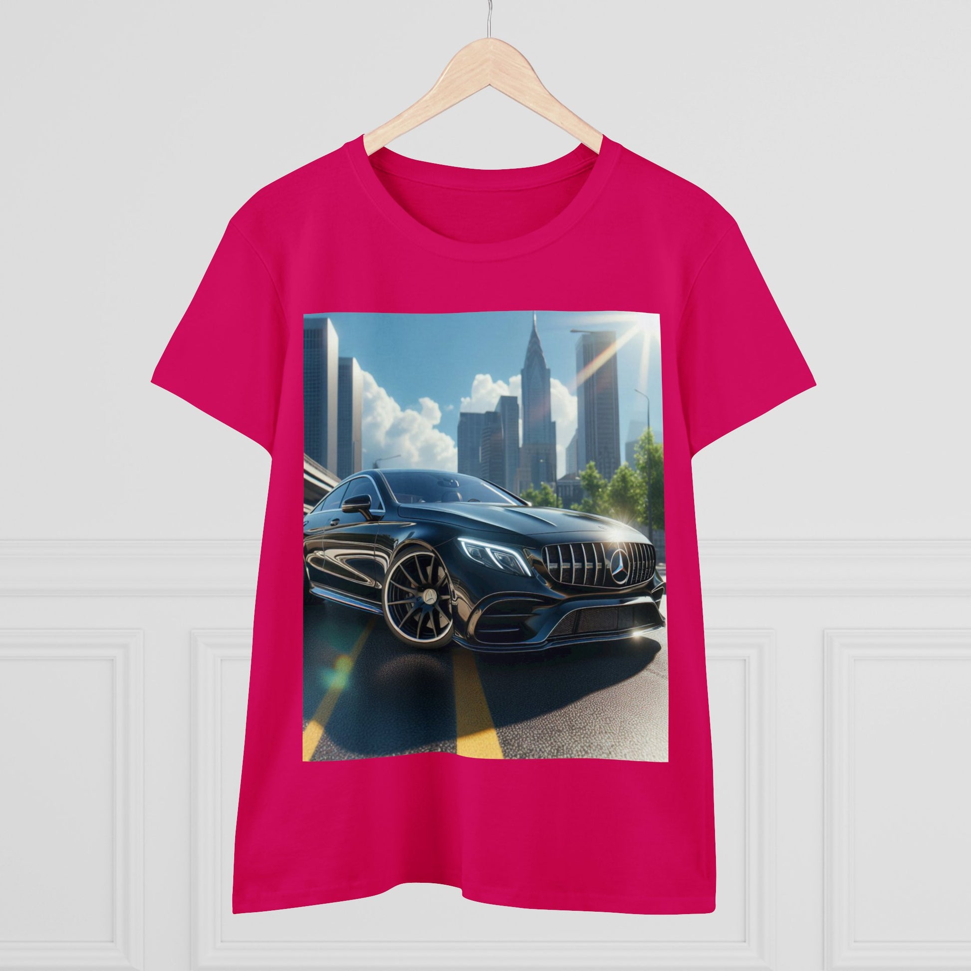 Black Mercedes T-Shirt T-Shirt Printify