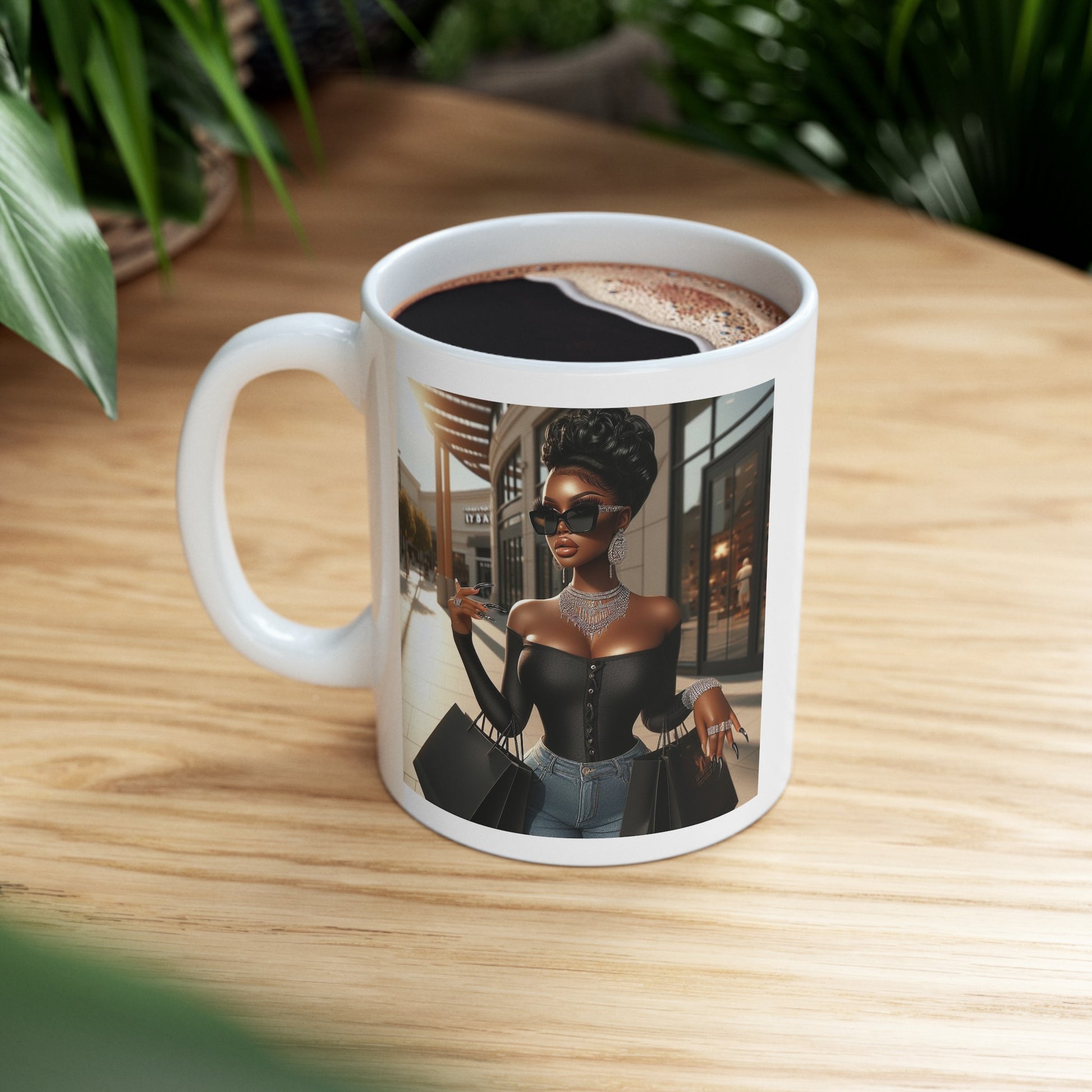 Let's Shop Mug Mug Printify
