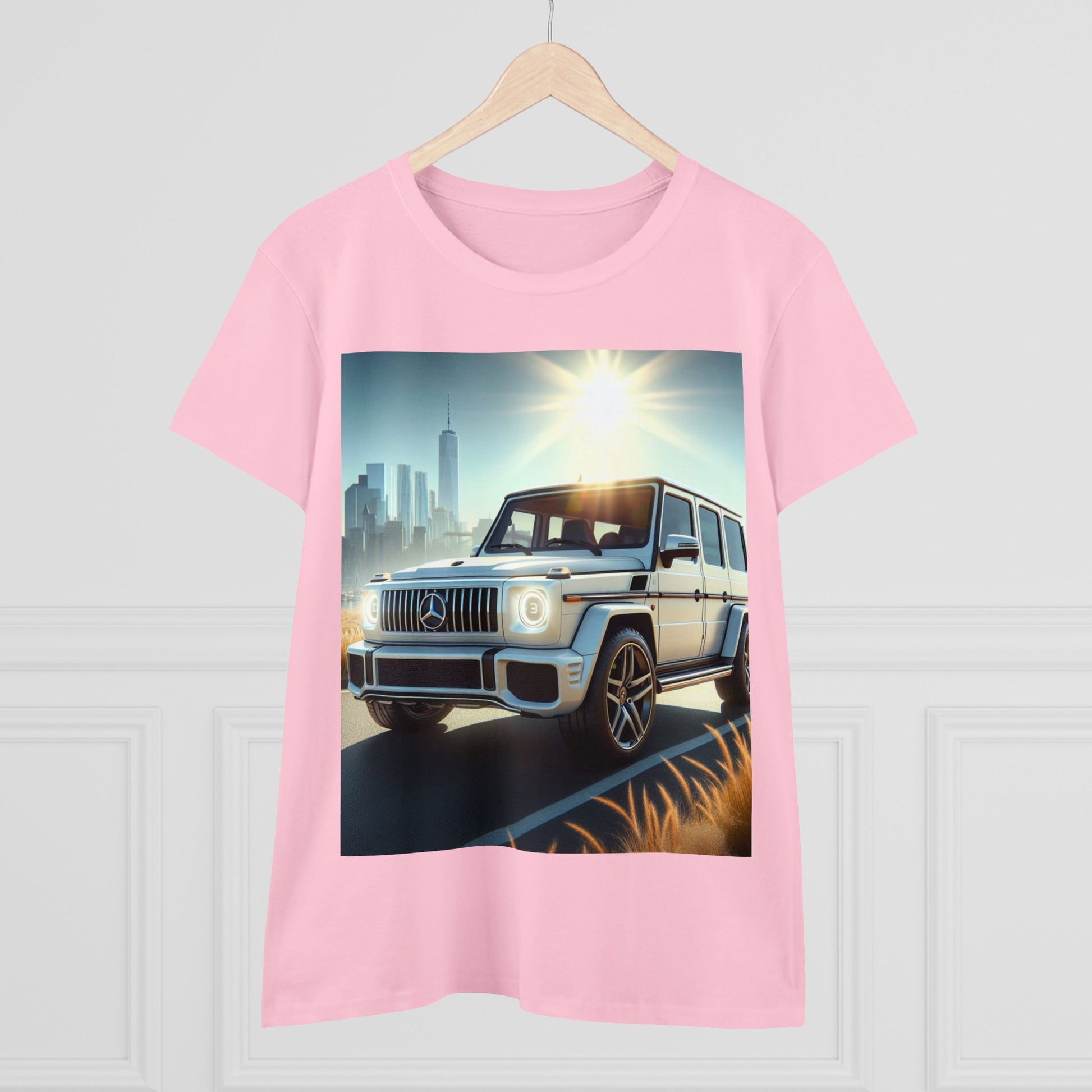 White G-Wagon T-Shirt T-Shirt Printify