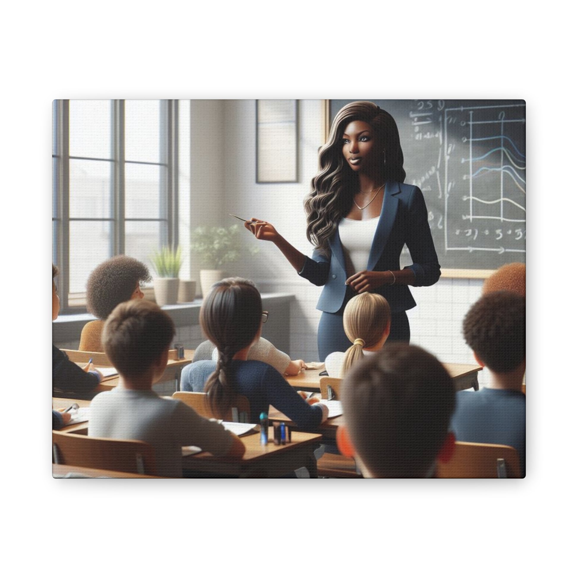 Class in Session Canvas Canvas Printify