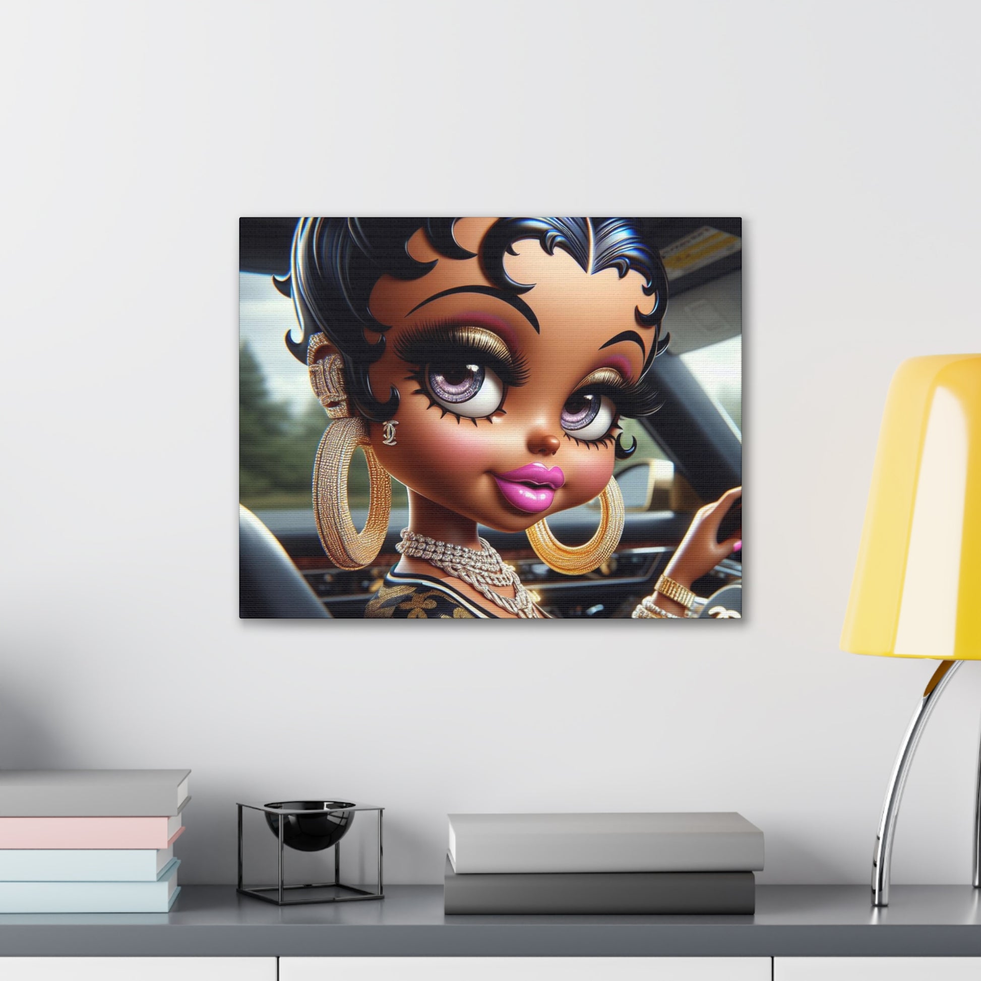 Betty Beauty Canvas Canvas Printify 20″ x 16″ (Horizontal) 0.75''