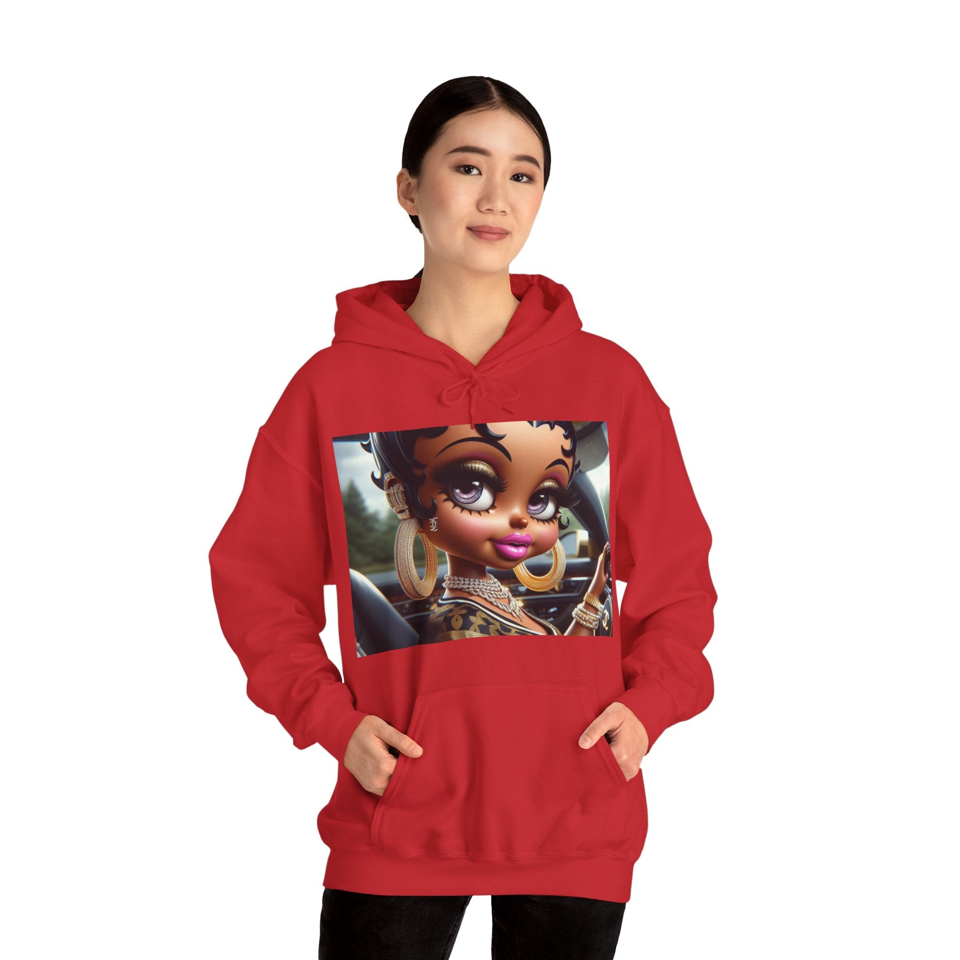 Betty Beauty Hoodie Hoodie Printify