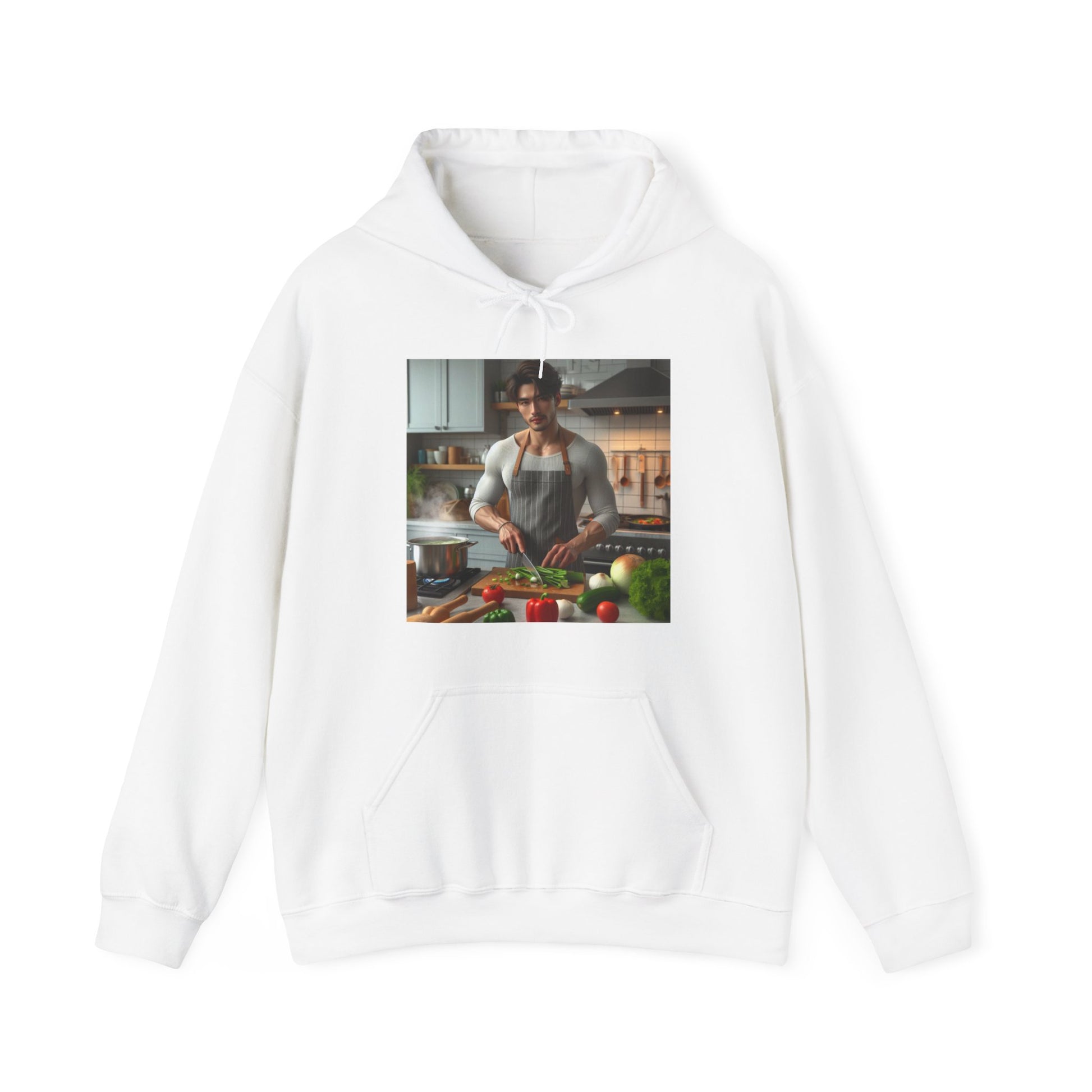 Dinner Time Hoodie Hoodie Printify White S