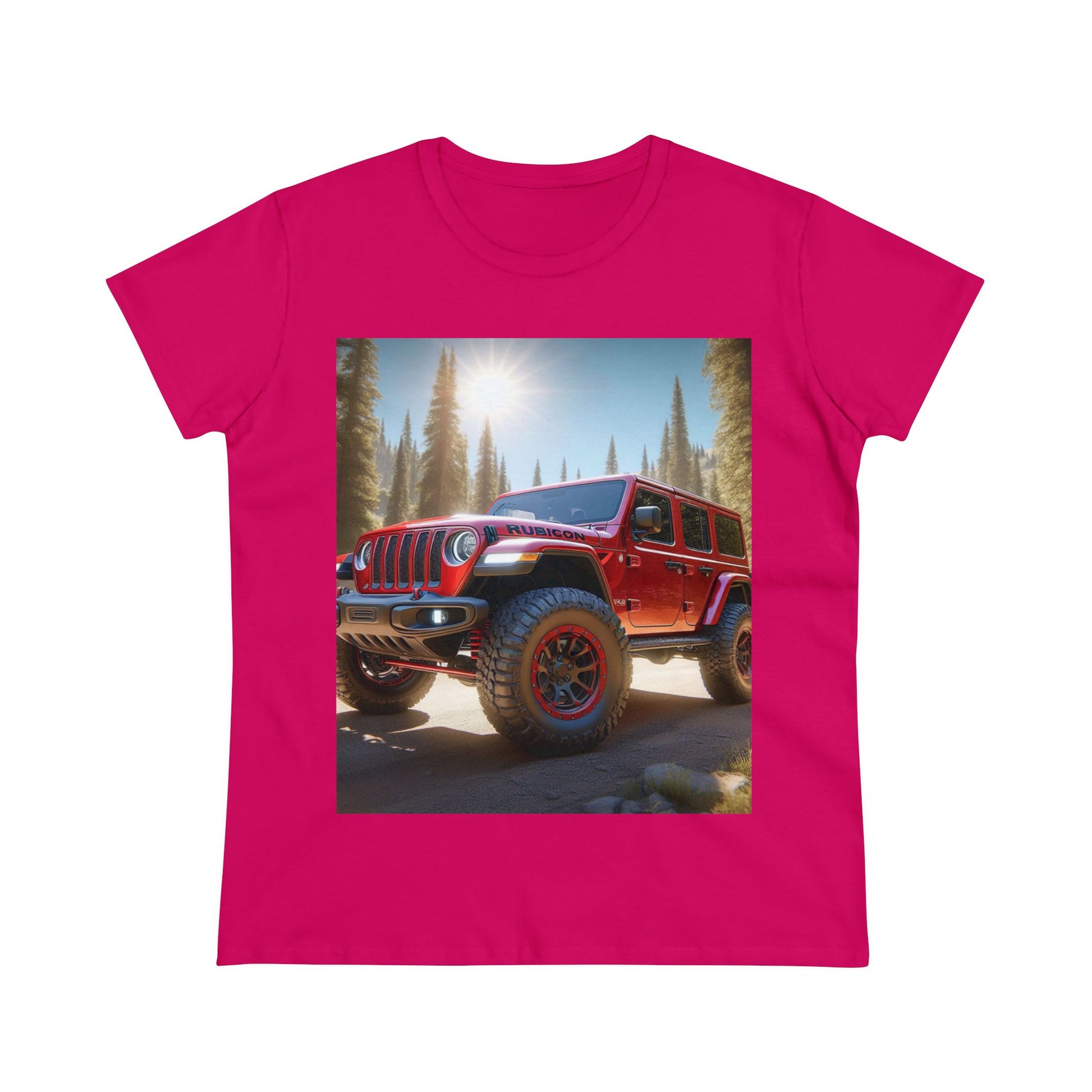 Red Rubicon T-Shirt T-Shirt Printify Heliconia S