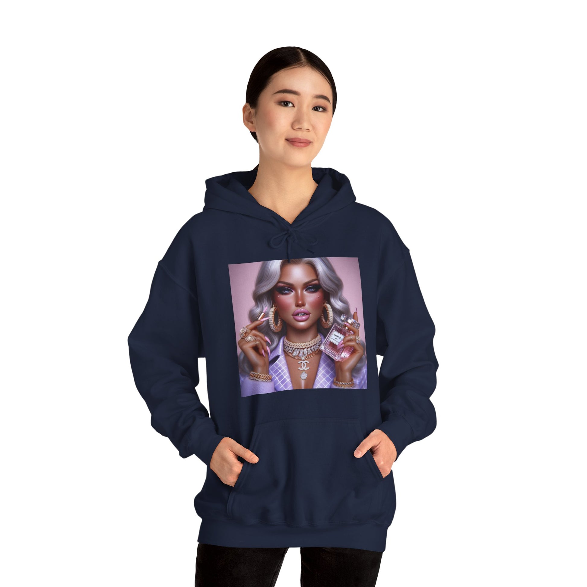 Chanel Please Hoodie Hoodie Printify